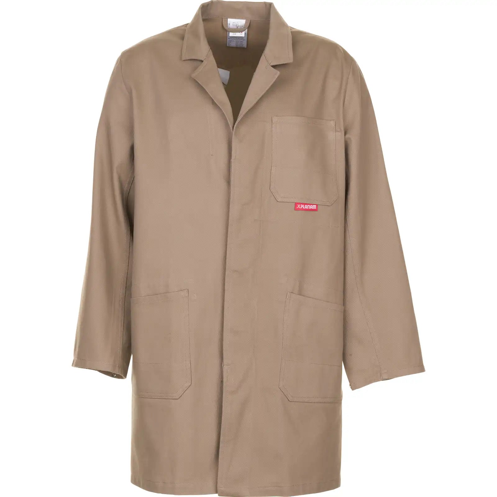 Planam BW 290 Berufsmantel khaki 102 khaki - Vorschaubild