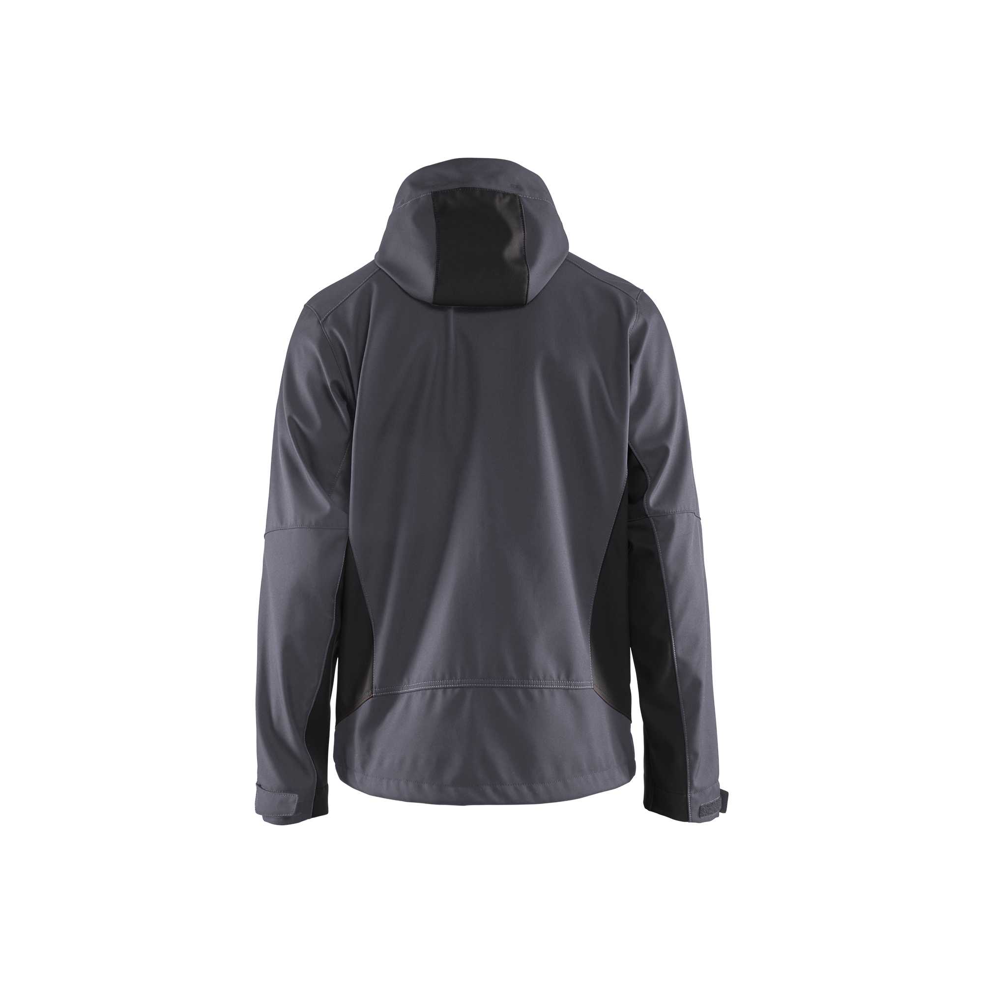BLAKLADER 47532516 Softshell Jacket with Hood Softshell Work Jacket MEN - Water Repellent