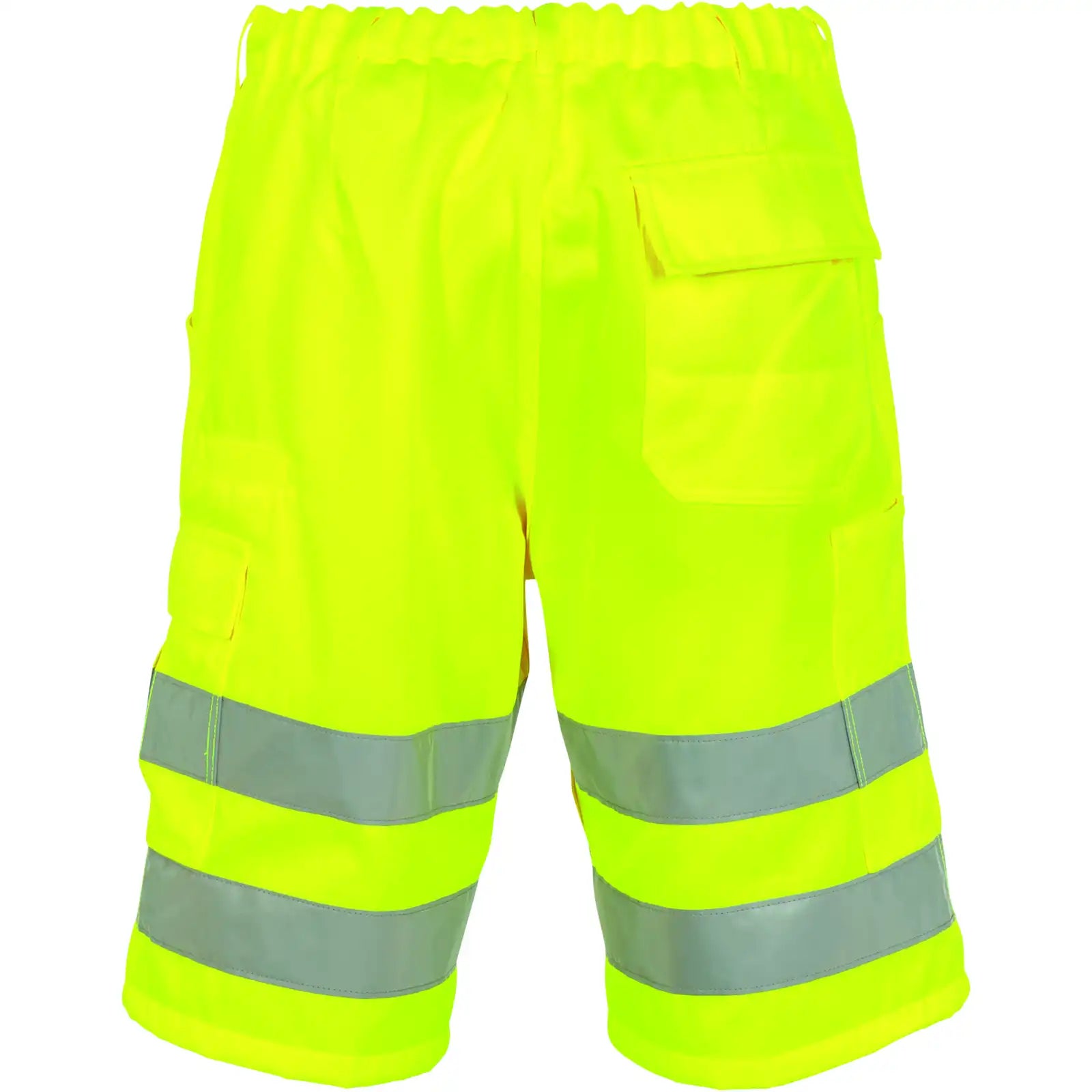 Planam Warnschutz Shorts uni gelb S uni gelb - Produktbild ohne Model