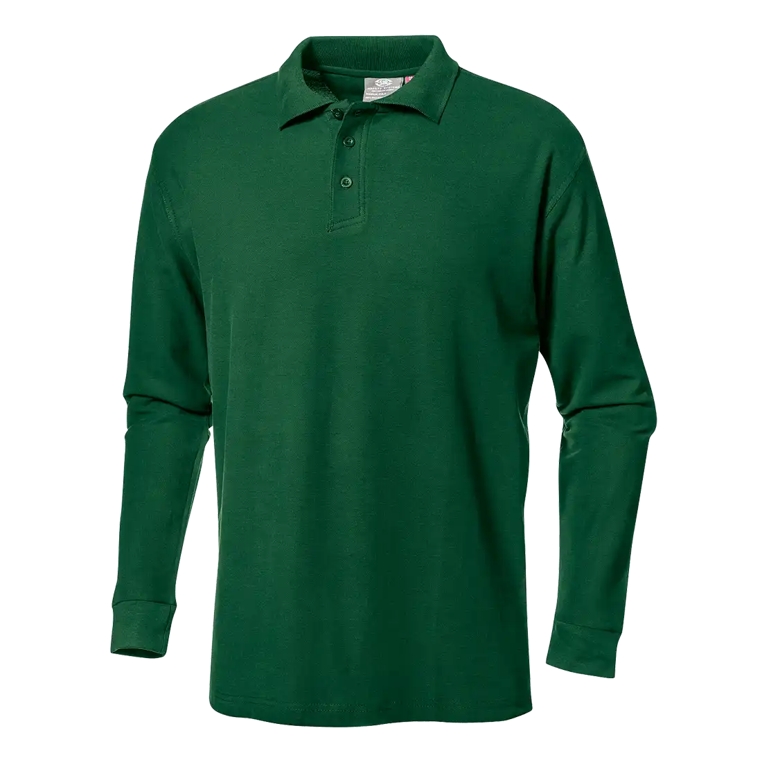 SIR SAFETY PIQUET Polo Langarm Arbeits-Poloshirt HERREN - 100% Baumwolle