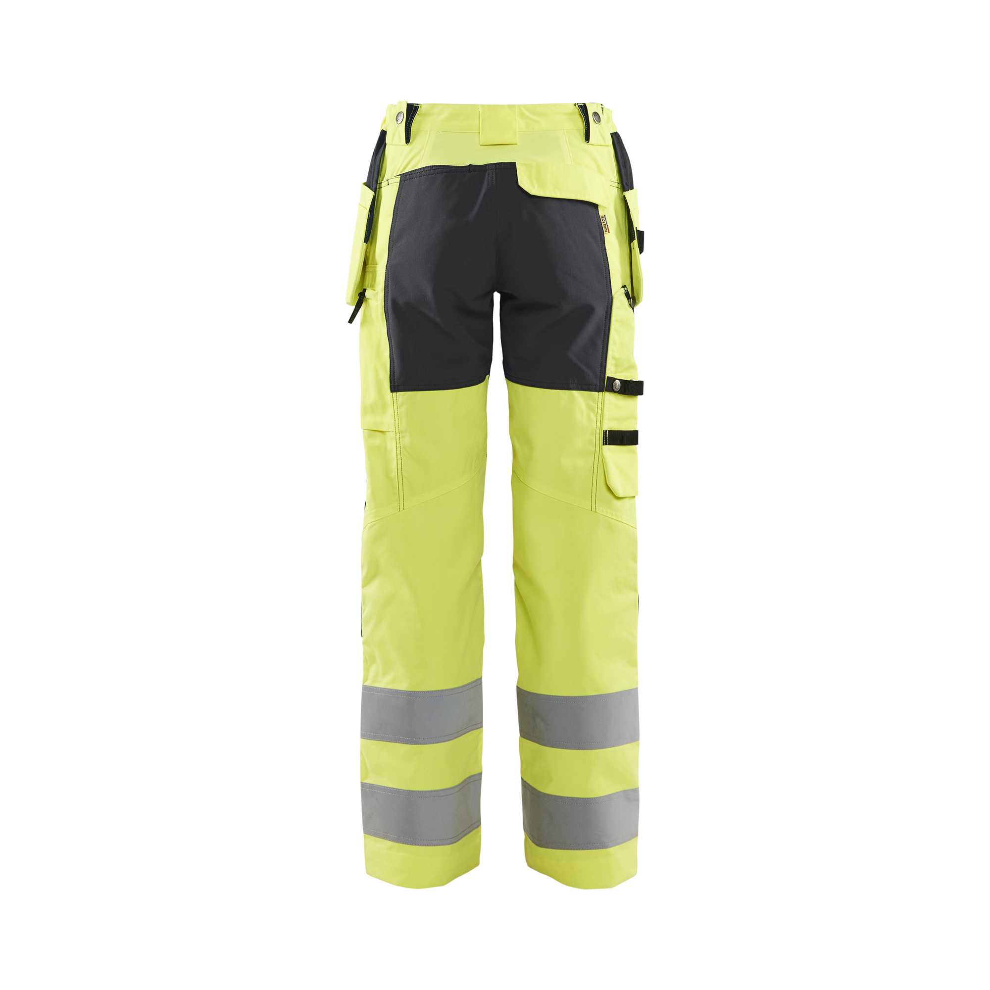 BLAKLADER 71631811 | Women's Hi Vis trousers with stretch Hi Vis Reflective Work Trousers Women - Class 2 Certified