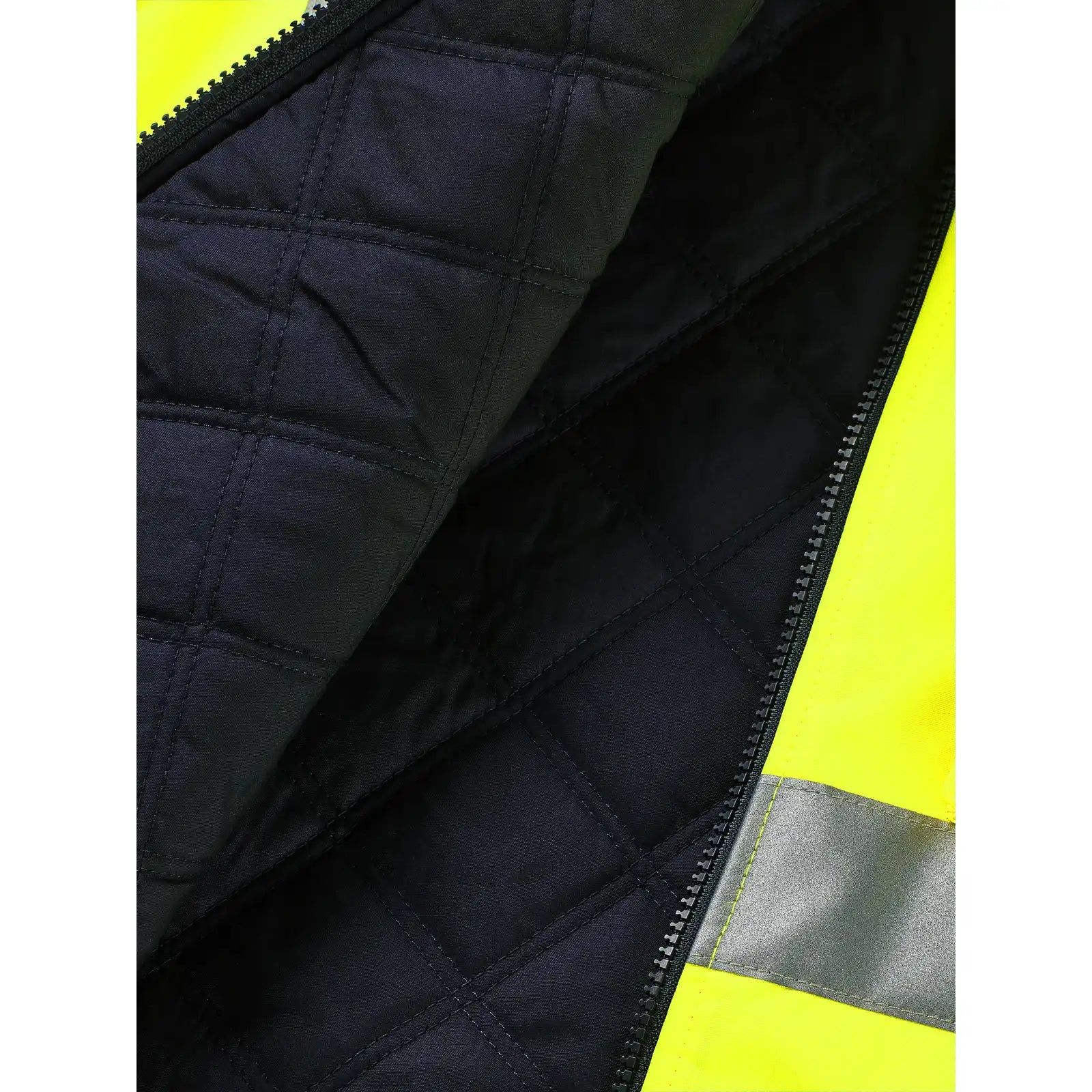 Planam Warnschutz Winterweste uni orange S uni orange - Extra Detailbild