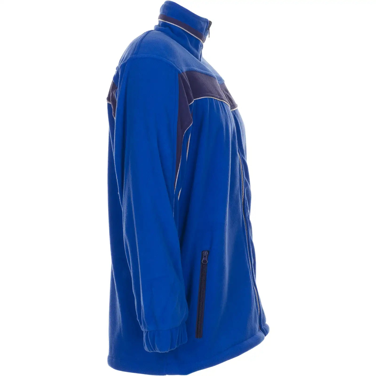 Planam Plaline Fleecejacke kornblumenblau/marine XS kornblumenblau/marine - Produktbild ohne Model