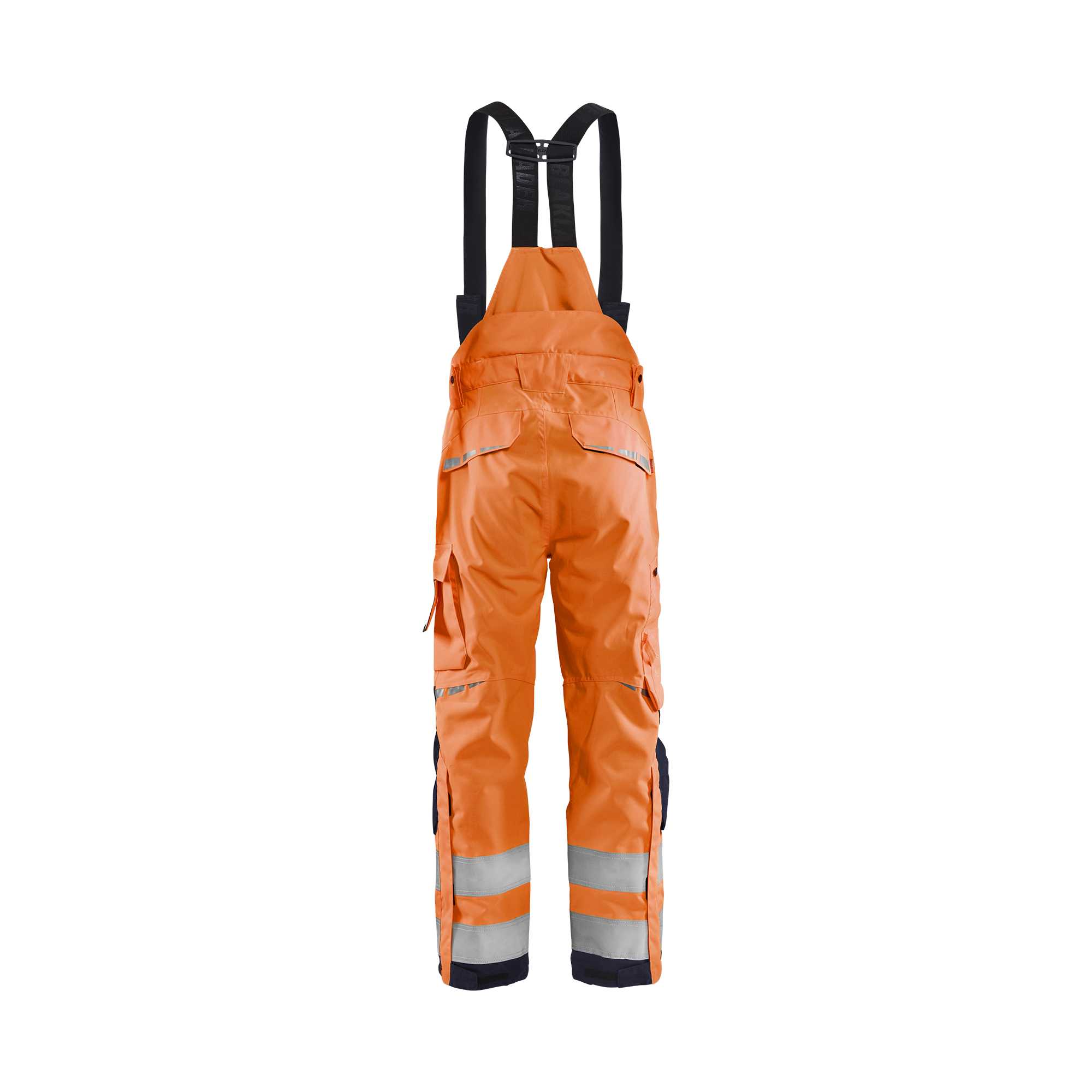 BLAKLADER 18671977 | Hi Vis Shell trousers Hi Vis Reflective Work Trousers Men - Waterproof