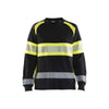 BLAKLADER 34091158 Hi Vis Reflective Sweatshirt WOMEN - 100% Cotton