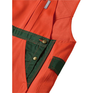 Planam Warnschutz Latzhose gelb/marine 102 gelb/marine - Extra Detailbild