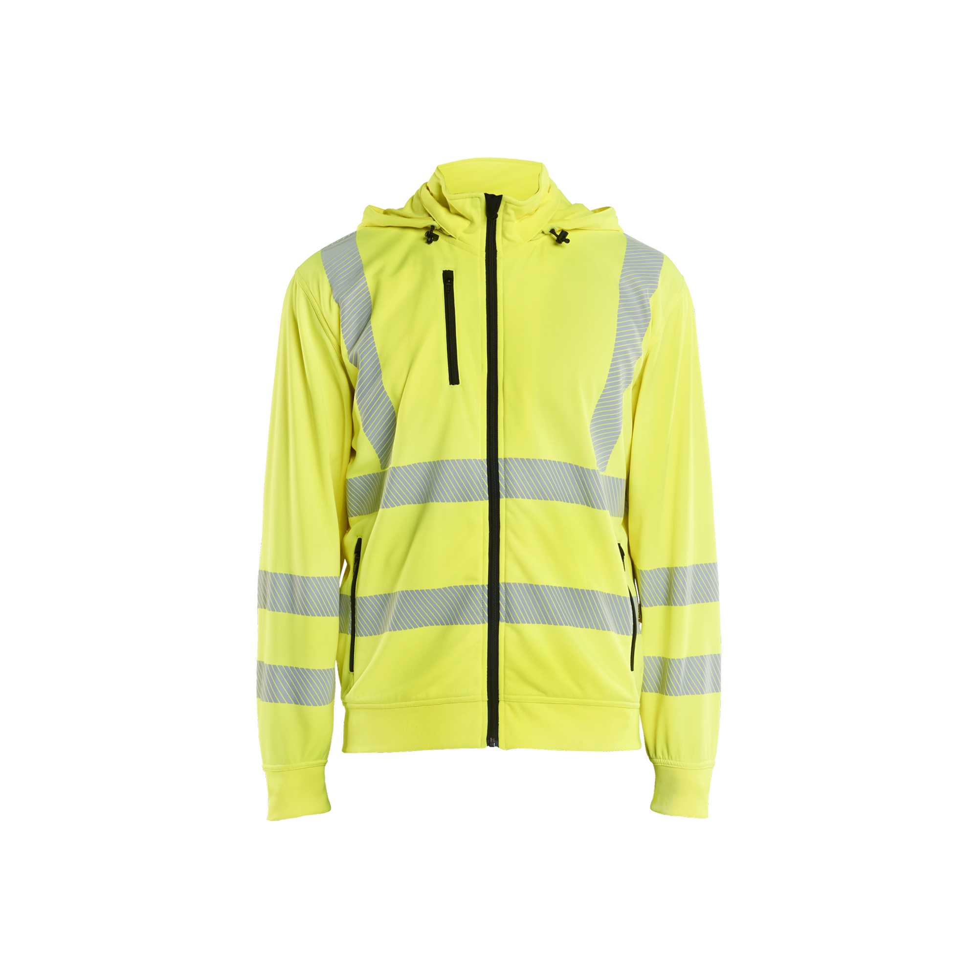 BLAKLADER 35732538 Hi Vis Reflective Hoodie Work Sweatshirt MEN - Detachable Hood