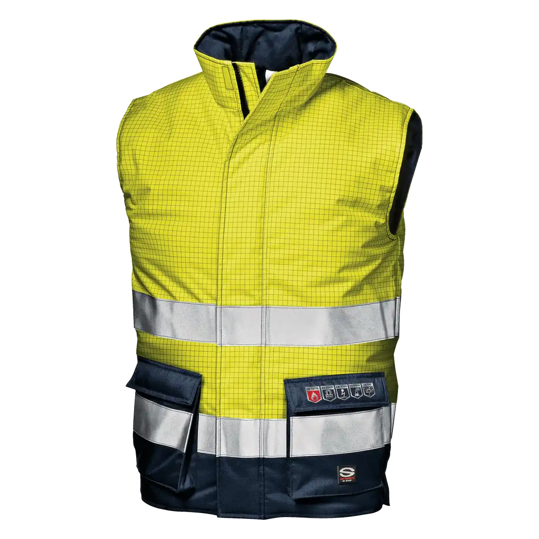 SIR SAFETY MICROLINES Gilet de travail haute visibilité réfléchissant HOMME - Imperméable