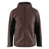 BLAKLADER 47532516 Softshell Jacket with Hood Softshell Work Jacket MEN - Water Repellent