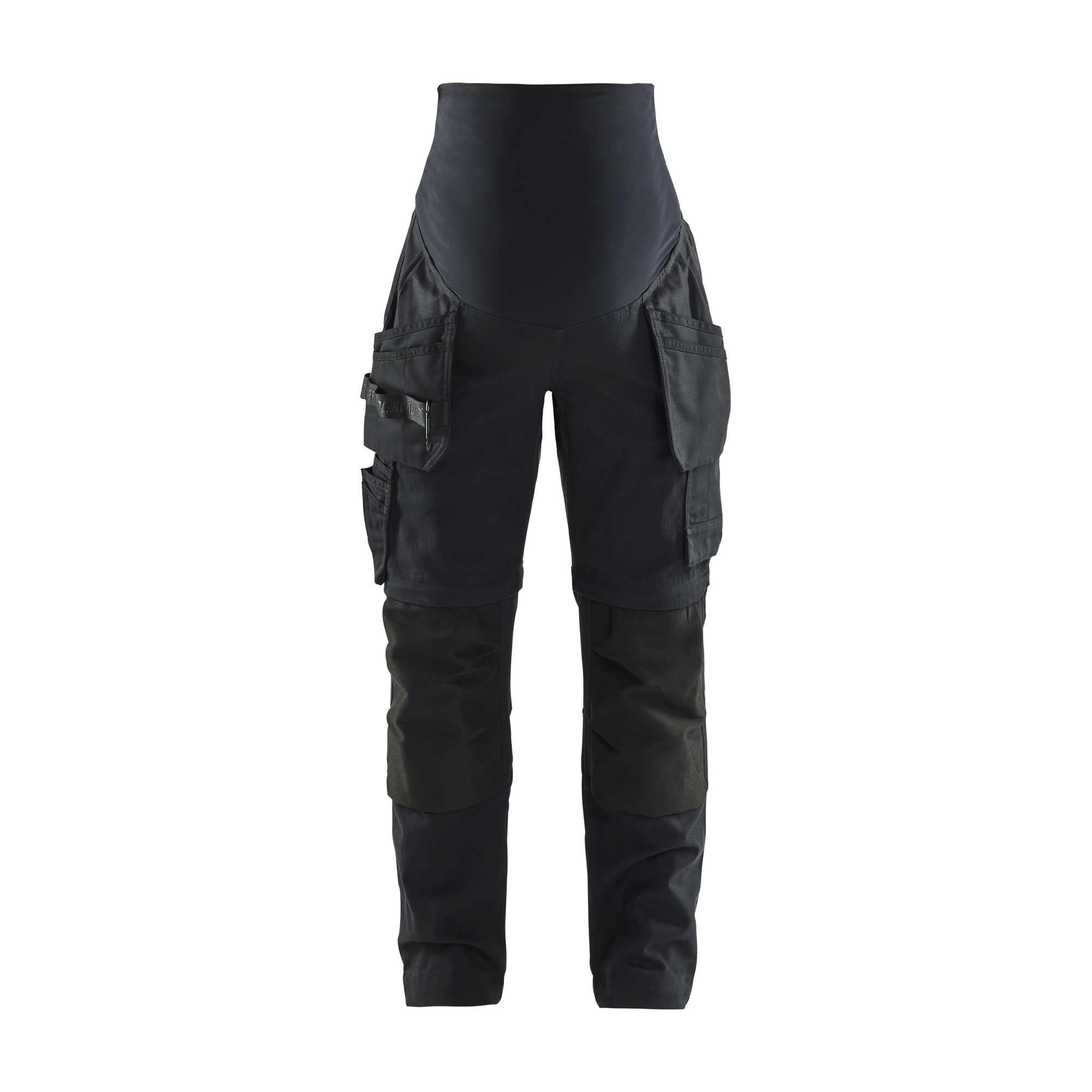 BLAKLADER 71031344 | Maternity trousers Crafts Zip off Work Trousers Women - stretch fabric