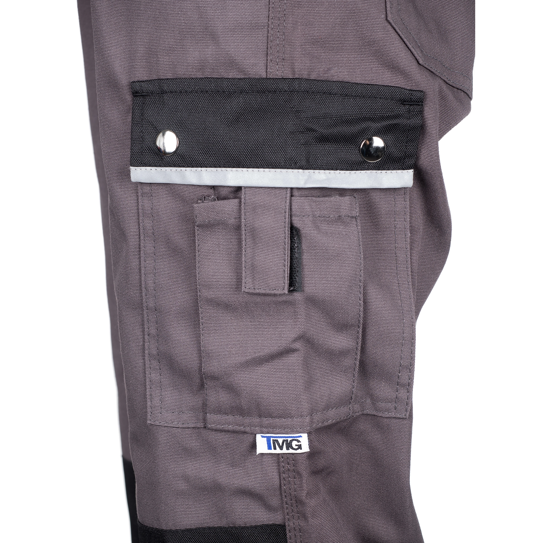 TMG Style Work trousers grey - Bundhose-Style-grey-detail-1