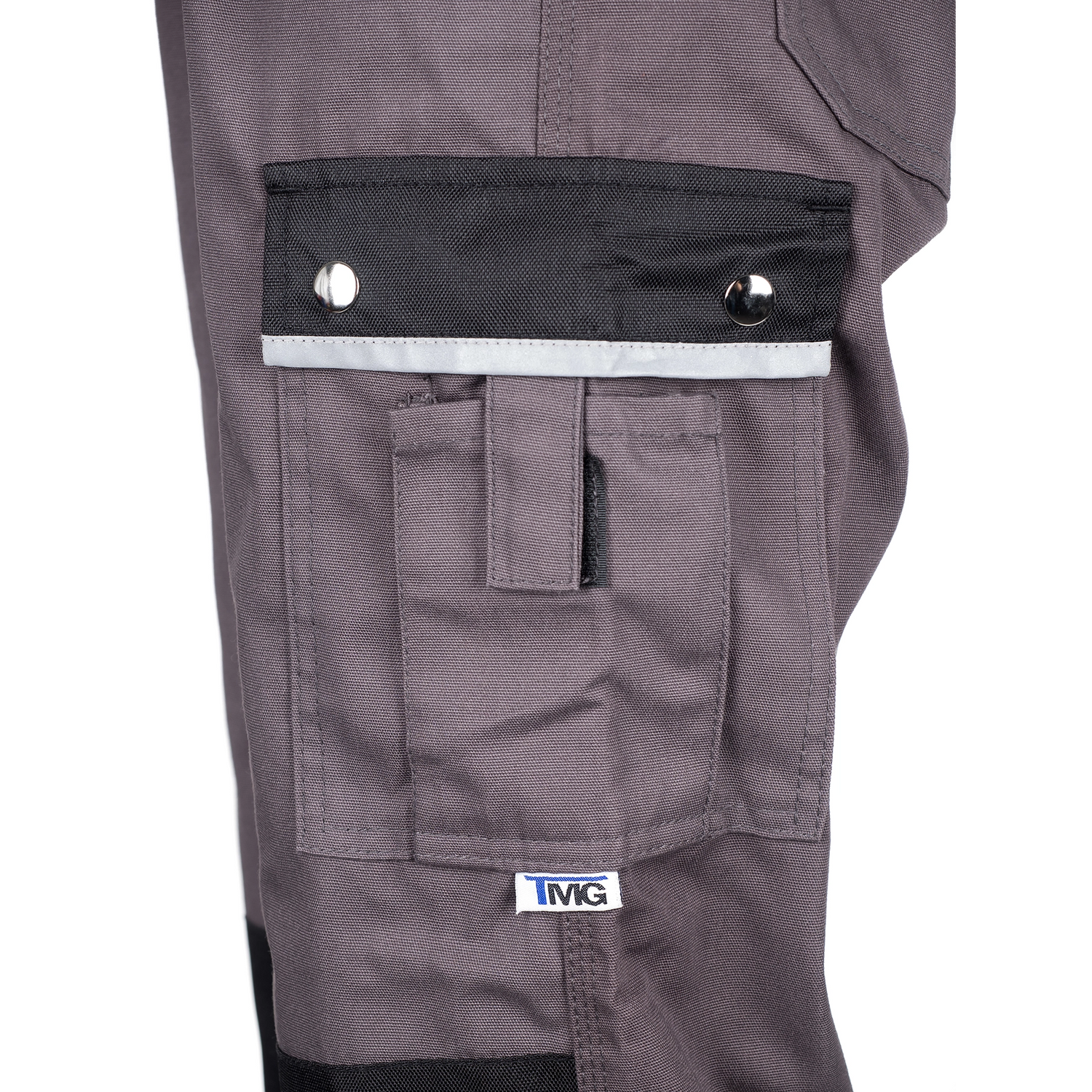 TMG Style Work trousers grey - Bundhose-Style-grey-detail-1
