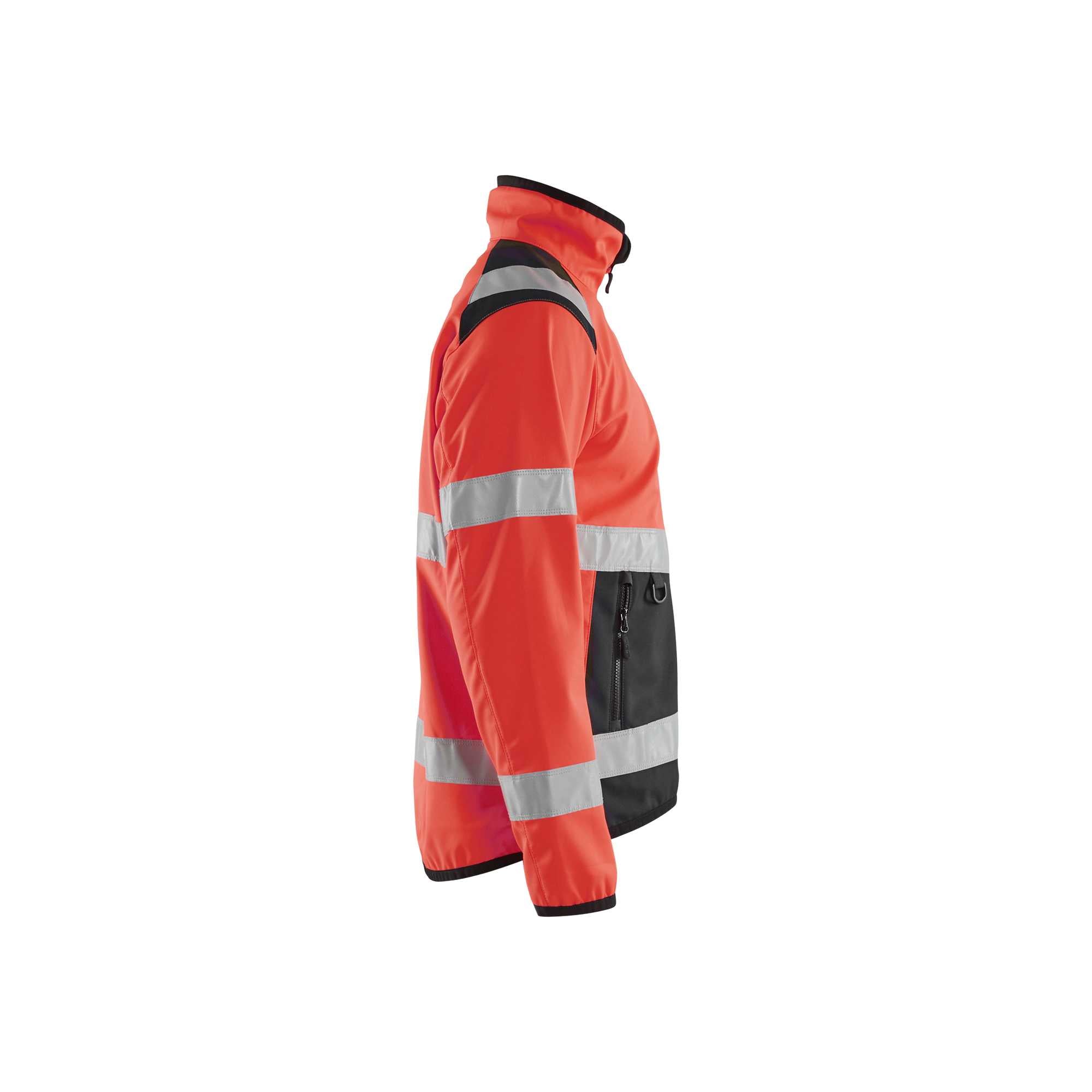 BLAKLADER 48772516 Hi Vis Softshell Jacket Hi Vis Reflective Softshell Work Jacket MEN - Water Repellent