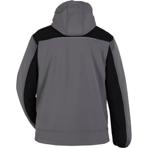 Planam rECOline Softshelljacke zink/schwarz     XS zink/schwarz - Produktbild ohne Model