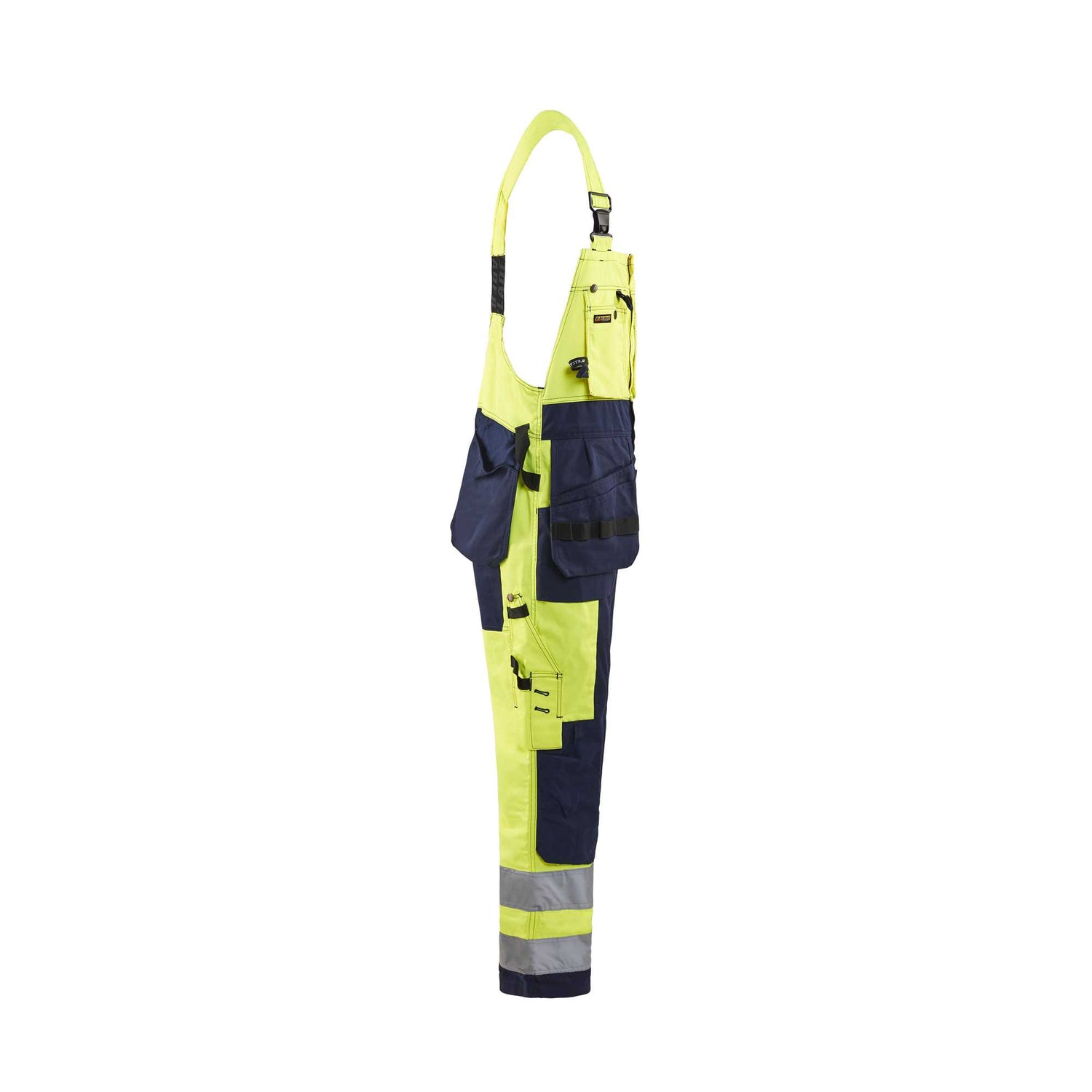BLAKLADER 26031860 High Vis Tuinbroek High Vis Reflecterende Werk Tuinbroek Heren - twill stof