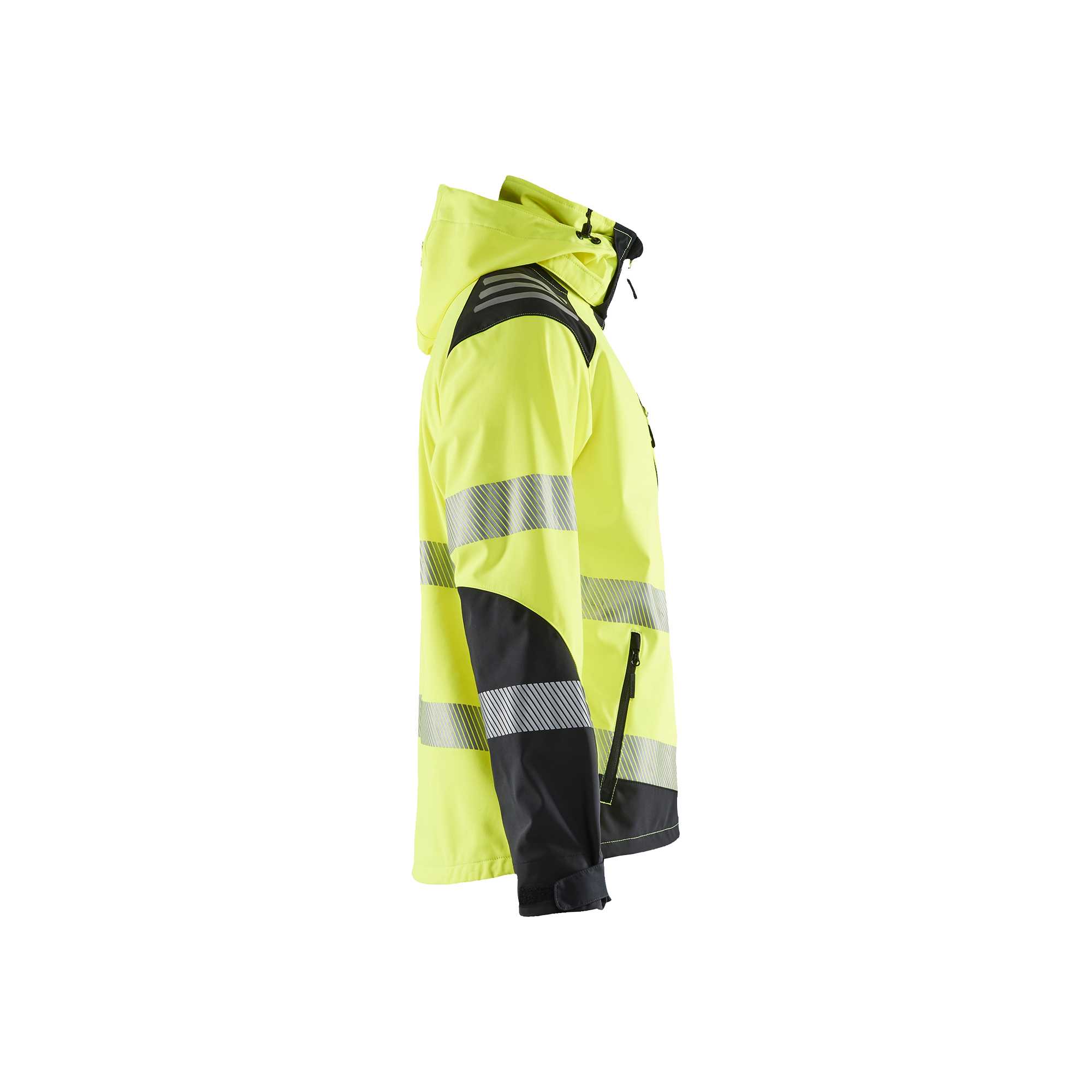 BLAKLADER 44912513 Hi Vis Softshell jacket Hi Vis Reflective Softshell Work Jacket MEN - Waterproof