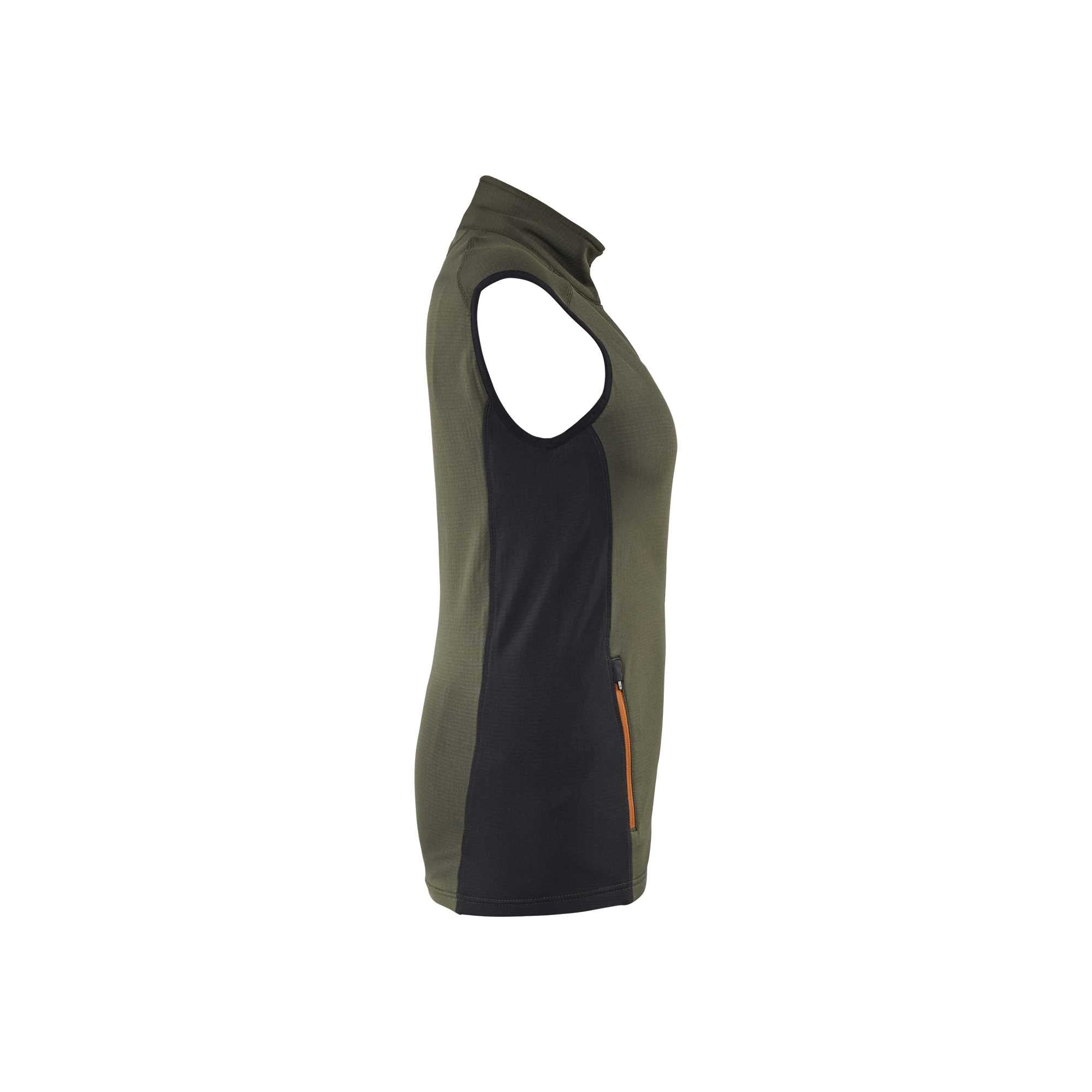 BLAKLADER 47462539 STRIKER Women’s Fleece Vest Work Vest WOMEN - Fleece Lined