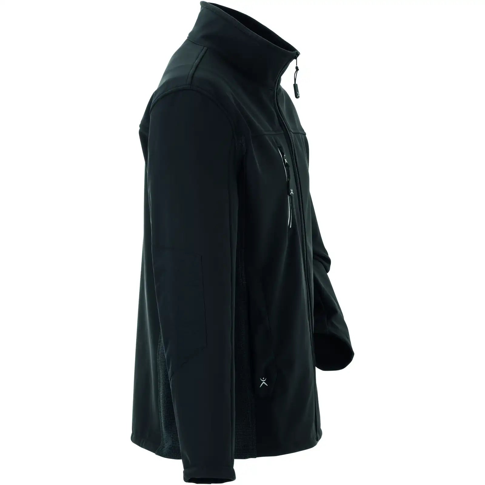 Planam Norit Herren Pure Softshelljacke schwarz 102 schwarz - Produktbild ohne Model