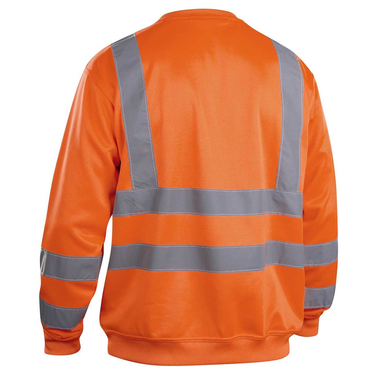 BLAKLADER 33411974 Hi Vis Reflective Work Sweatshirt MEN - 100% Polyester