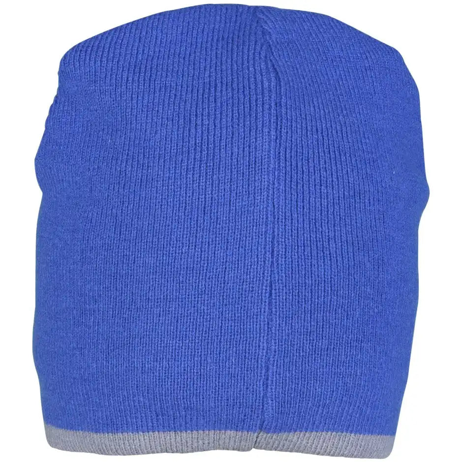 Planam Zubehör Strickmütze 2-farbig kornblumenblau/zink Universalgröße kornblumenblau/zink - Produktbild ohne Model