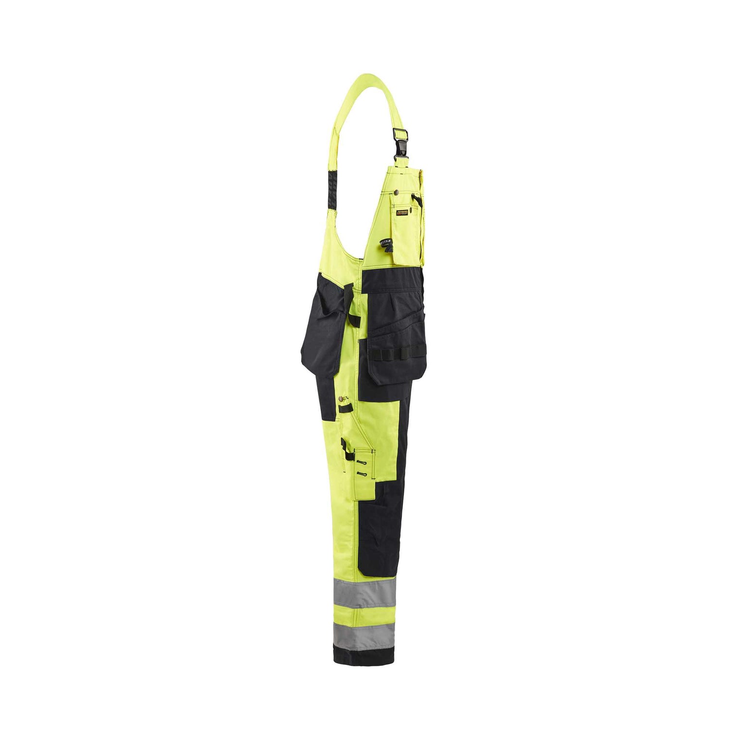 BLAKLADER 26031860 High Vis Tuinbroek High Vis Reflecterende Werk Tuinbroek Heren - twill stof