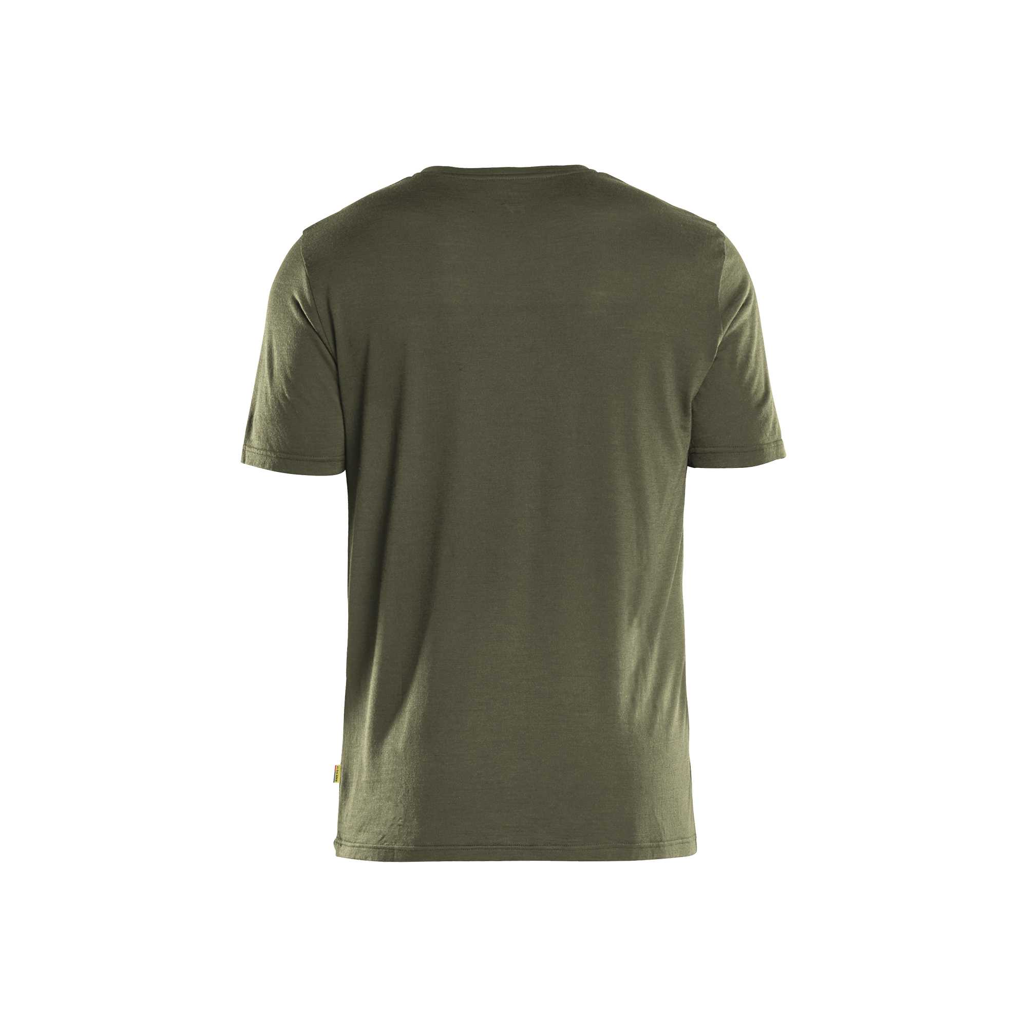 BLAKLADER 35361743 Merino Wool T Shirt Short Sleeve Work T-Shirt MEN - 85% Merino Wool