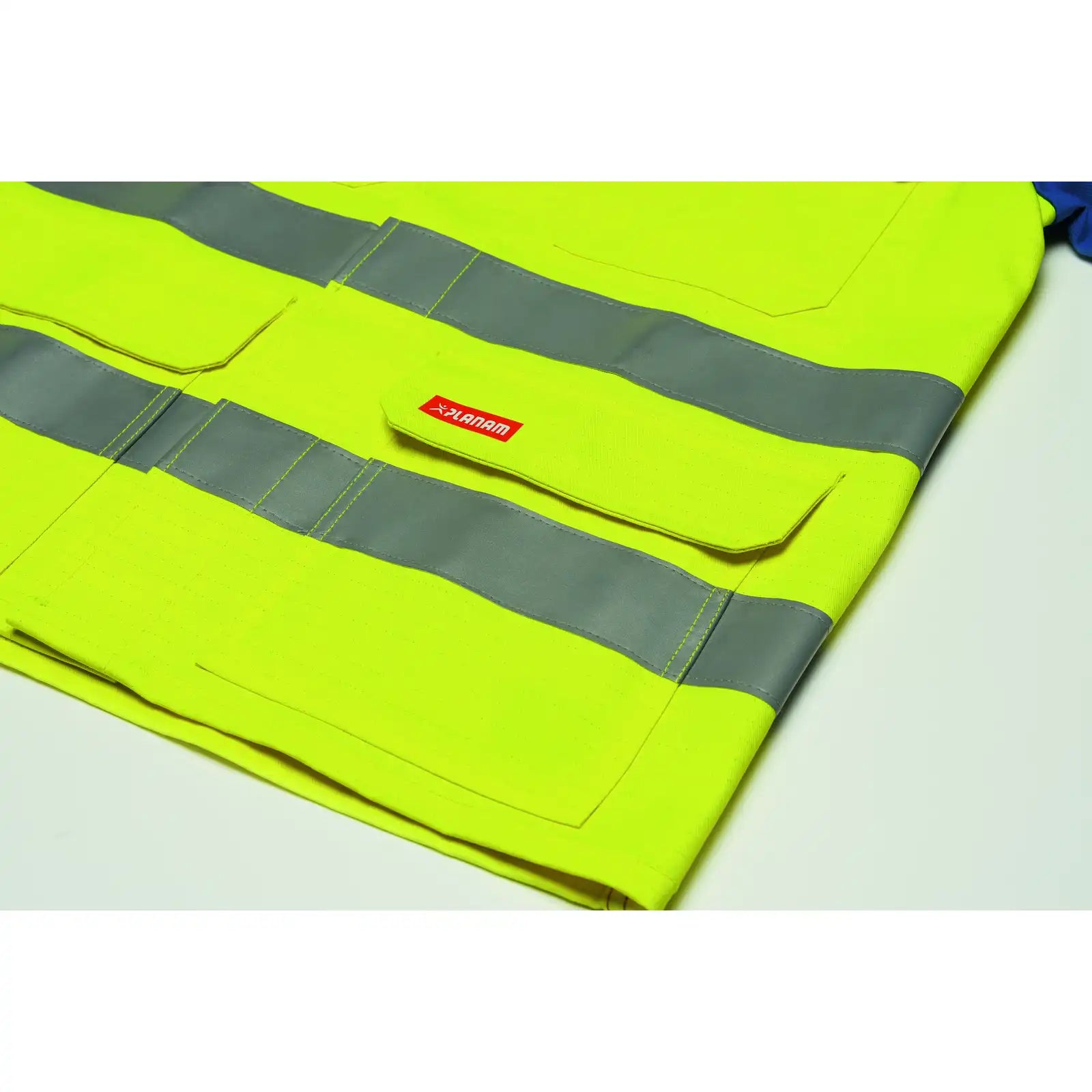 Planam Major Protect Jacke 1-lagig warngelb/kornblumenblau 102 gelb/kornblumenblau - Extra Detailbild