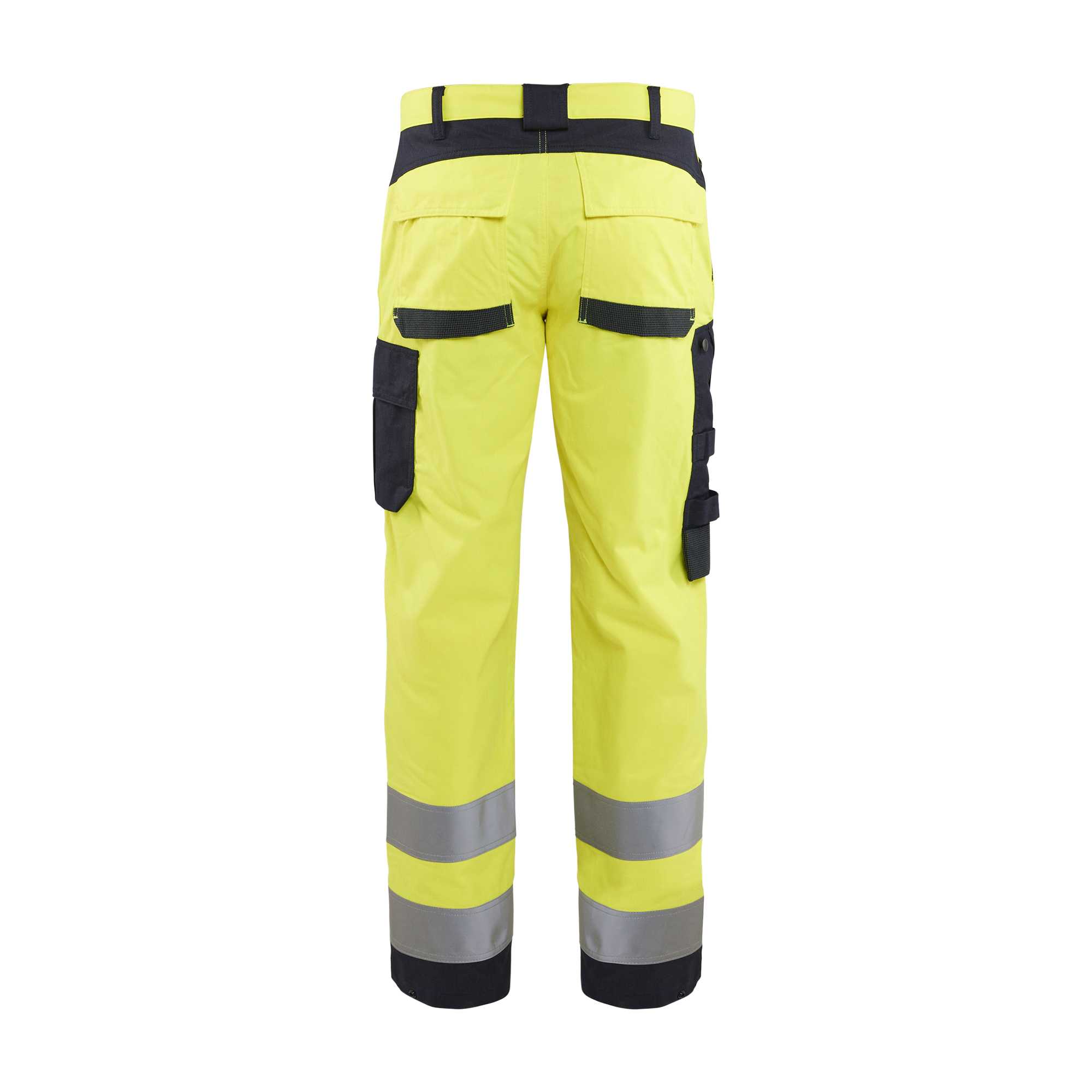 BLAKLADER 15881512 Multinorm Inherent trousers Hi Vis Reflective Work Trousers Men - ripstop fabric