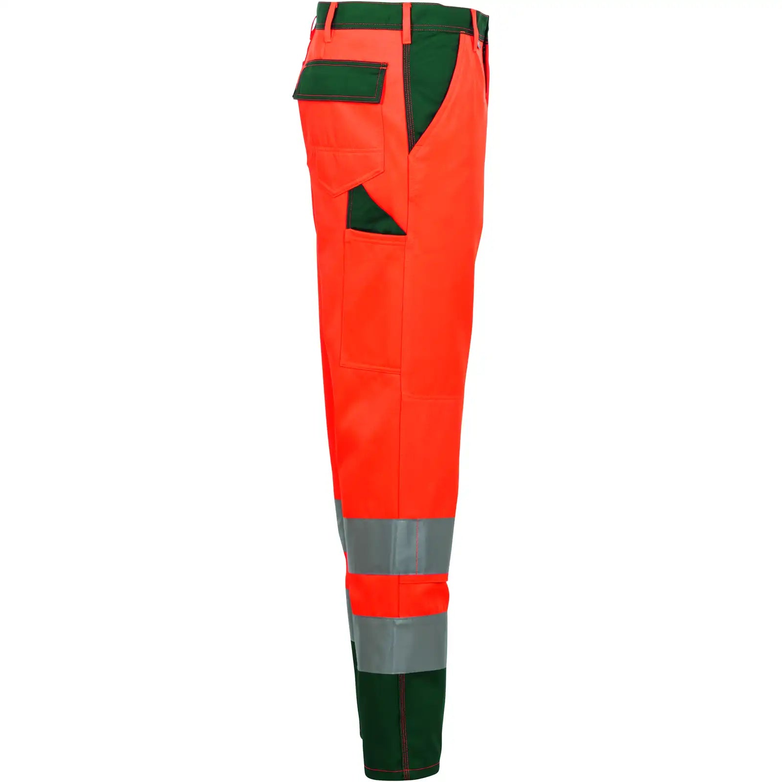 Planam Warnschutz Bundhose orange/grün 102 orange/grün - Produktbild ohne Model
