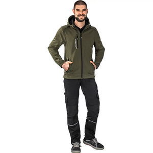 Planam Hawk Jacke oliv XS oliv - Produktbild mit Model