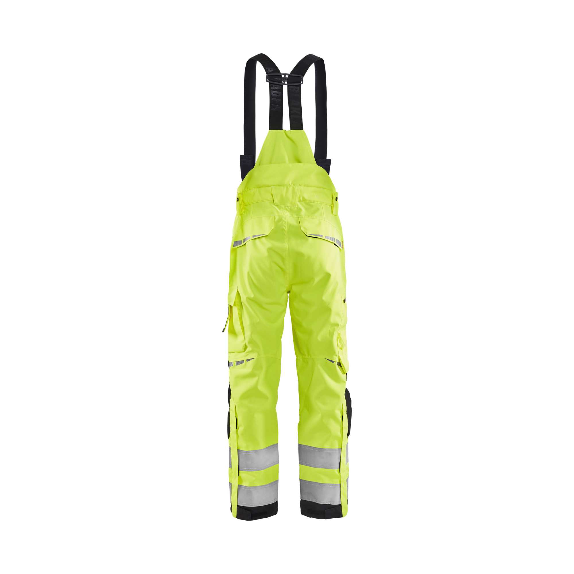 BLAKLADER 18671977 | Hi Vis Shell trousers Hi Vis Reflective Work Trousers Men - Waterproof