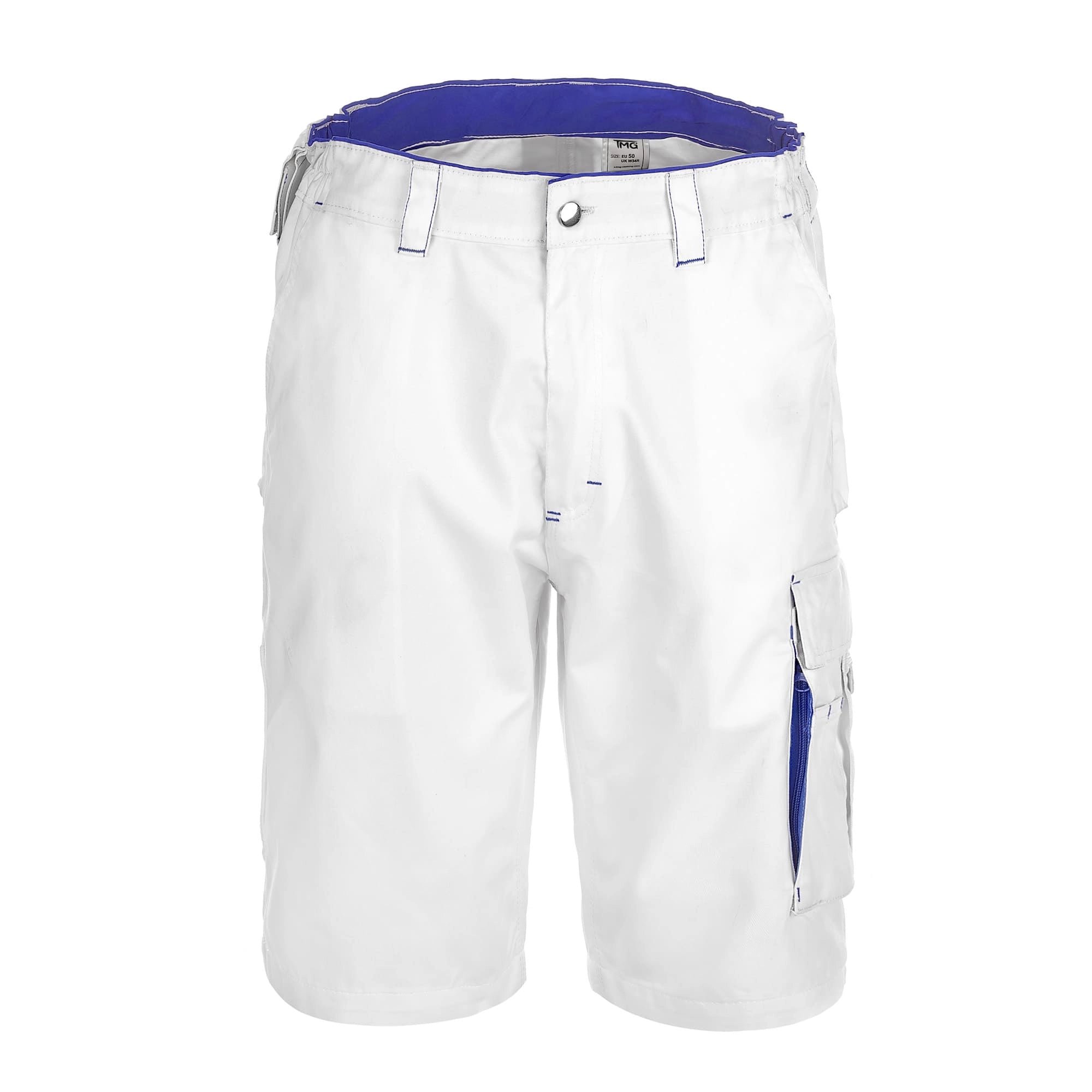 TMG Finesse Work shorts white - Finesse Shorts-white-01-V2
