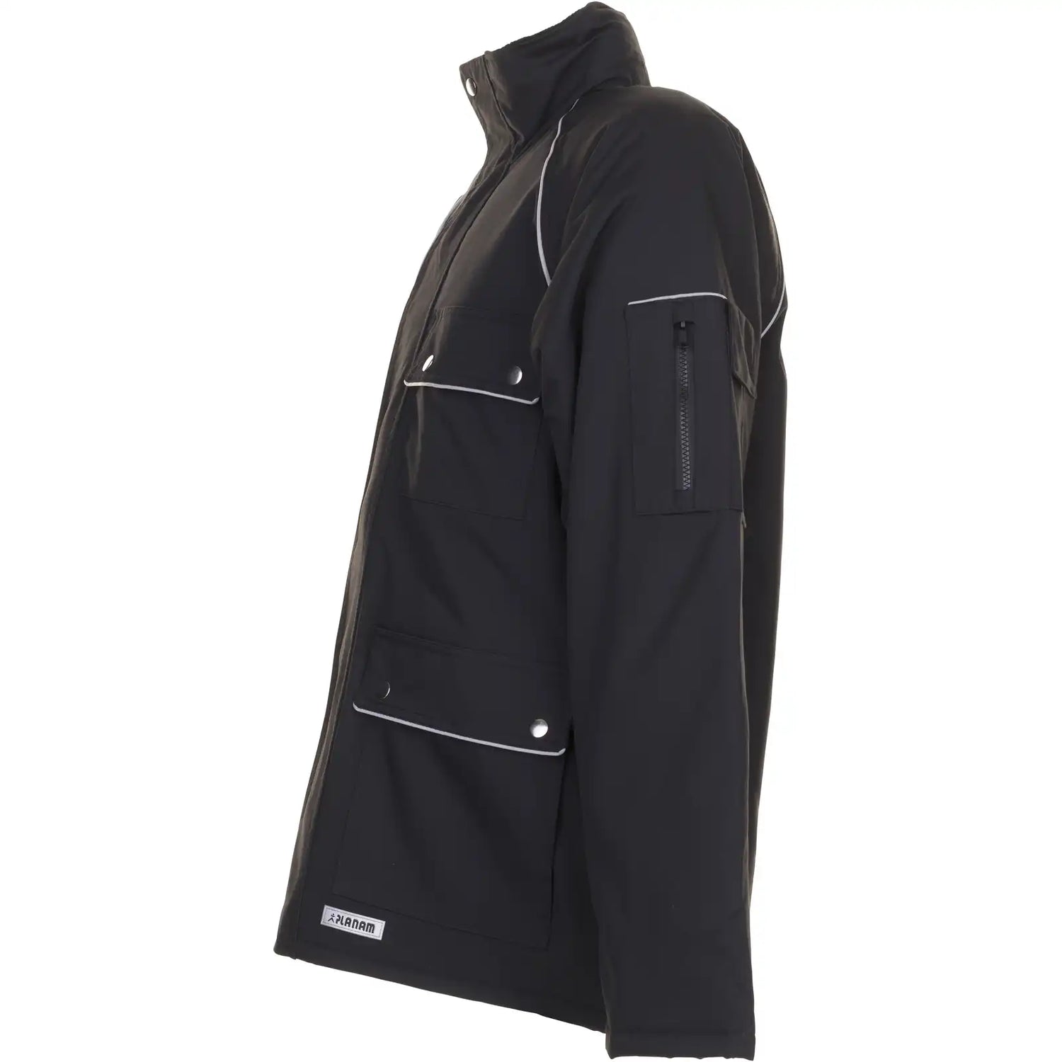 Planam Canvas 320 Winterparka schwarz/schwarz S schwarz/schwarz - Produktbild ohne Model