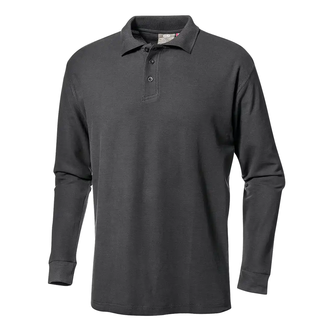 SIR SAFETY PIQUET Polo Langarm Arbeits-Poloshirt HERREN - 100% Baumwolle