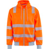 Planam Norit Warnschutz Hoody orange/zink XS orange/zink - Vorschaubild