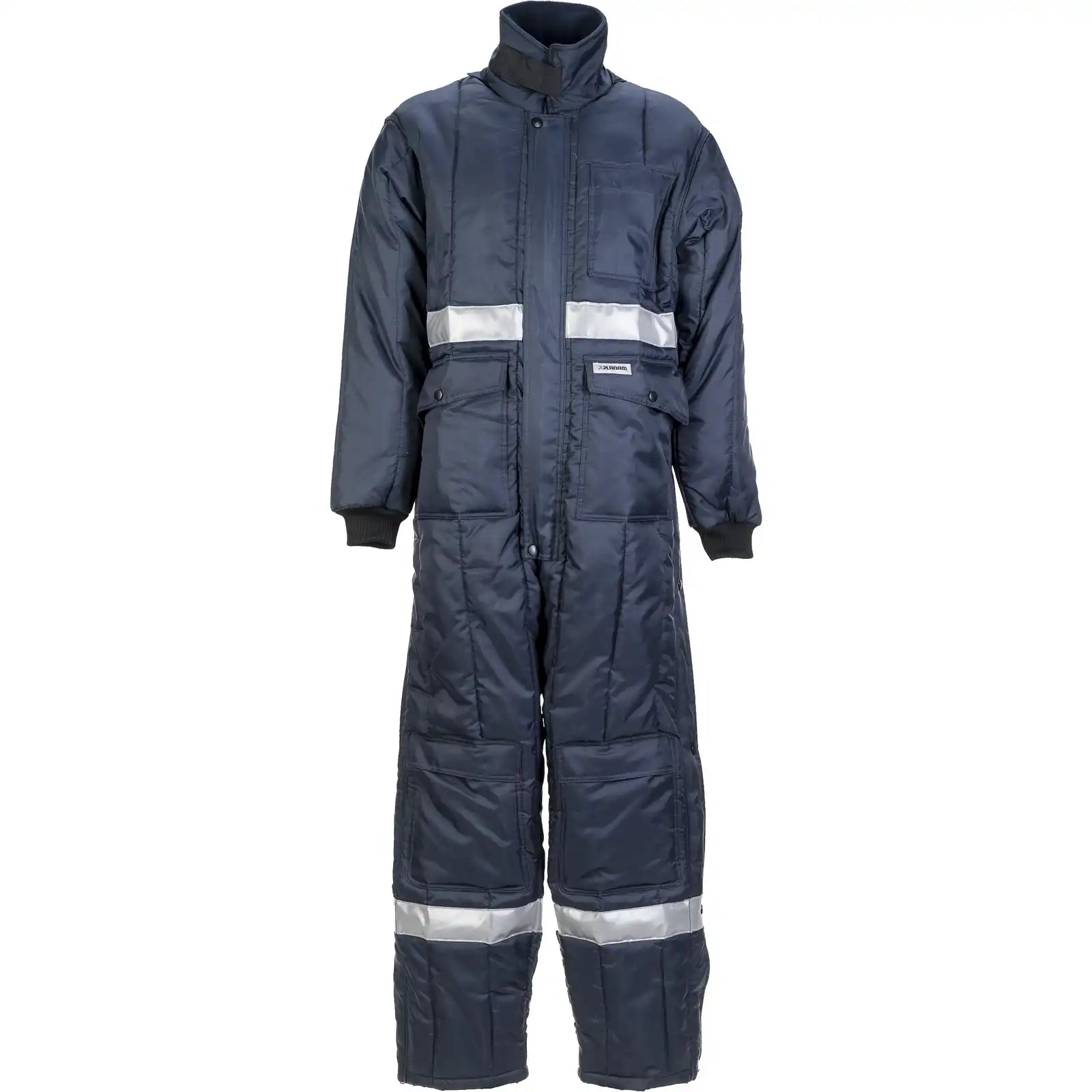 Planam Kühl-/Gefrierhaus Kühlhaus Overall marine, Innenfutter rot S marine, Innenfutter rot - Vorschaubild