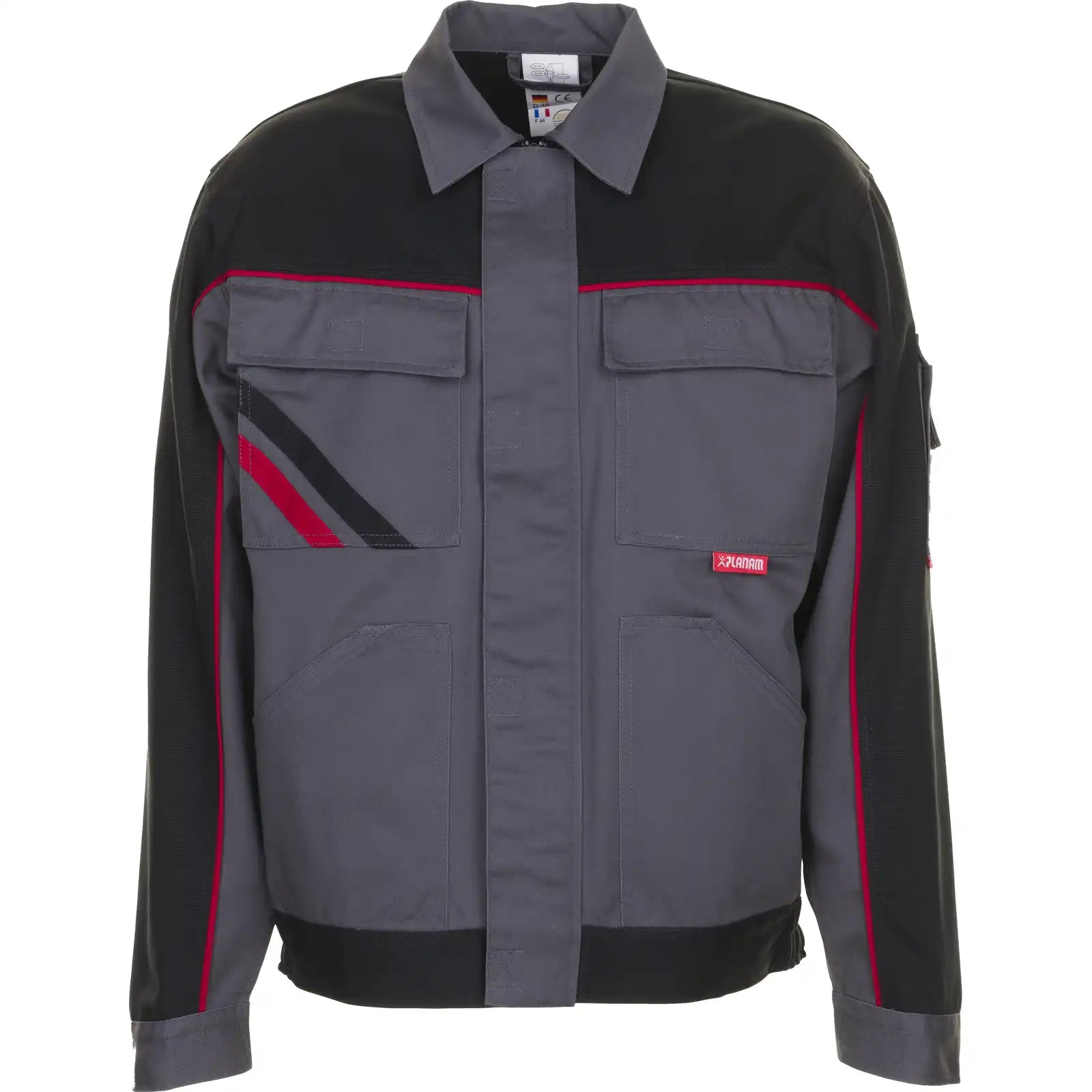 Planam Highline Bundjacke schiefer/schwarz/rot 102 schiefer/schwarz/rot - Vorschaubild