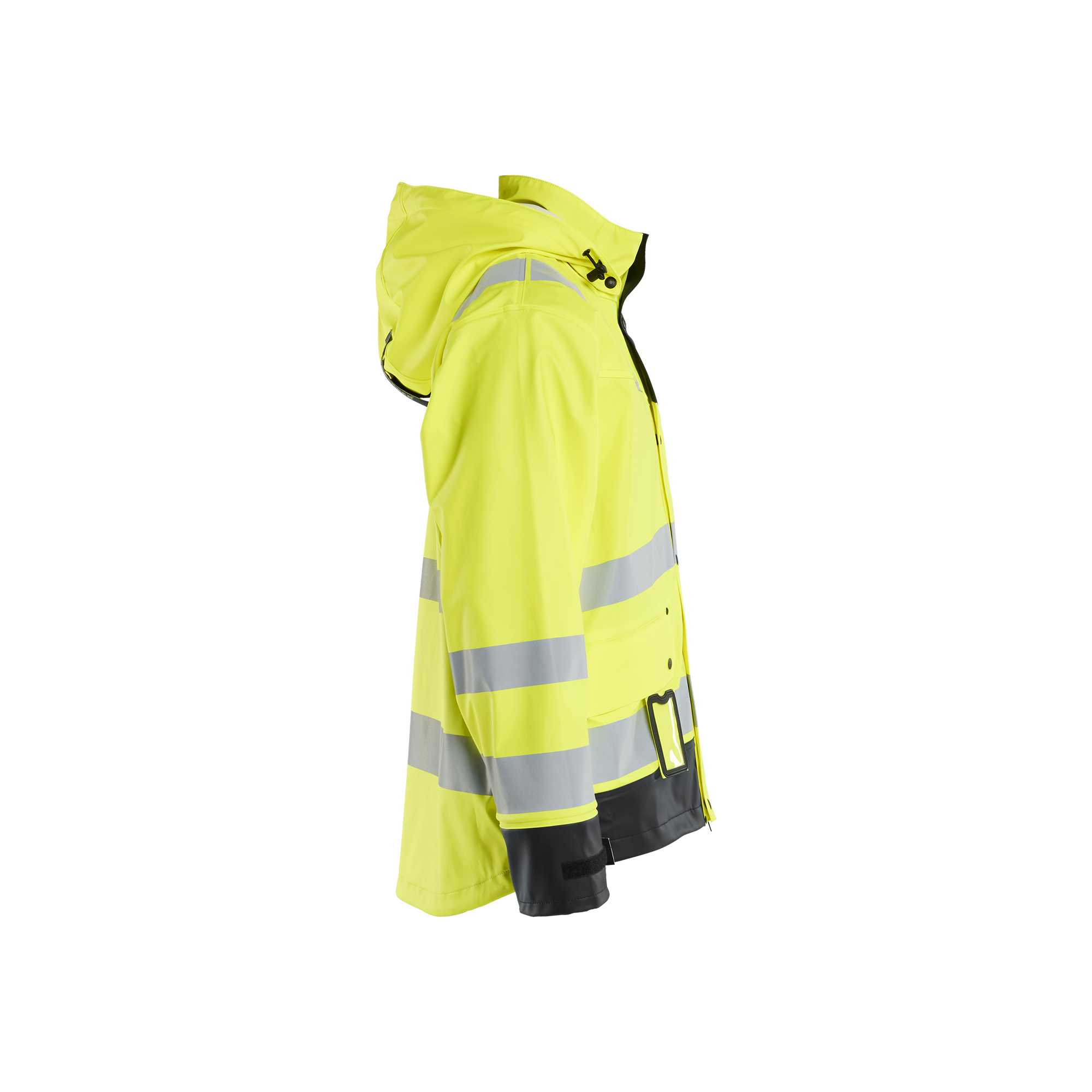 BLAKLADER 43022003 Rain jacket Hi Vis Level 2 Hi Vis Reflective Rain Jacket MEN - Waterproof