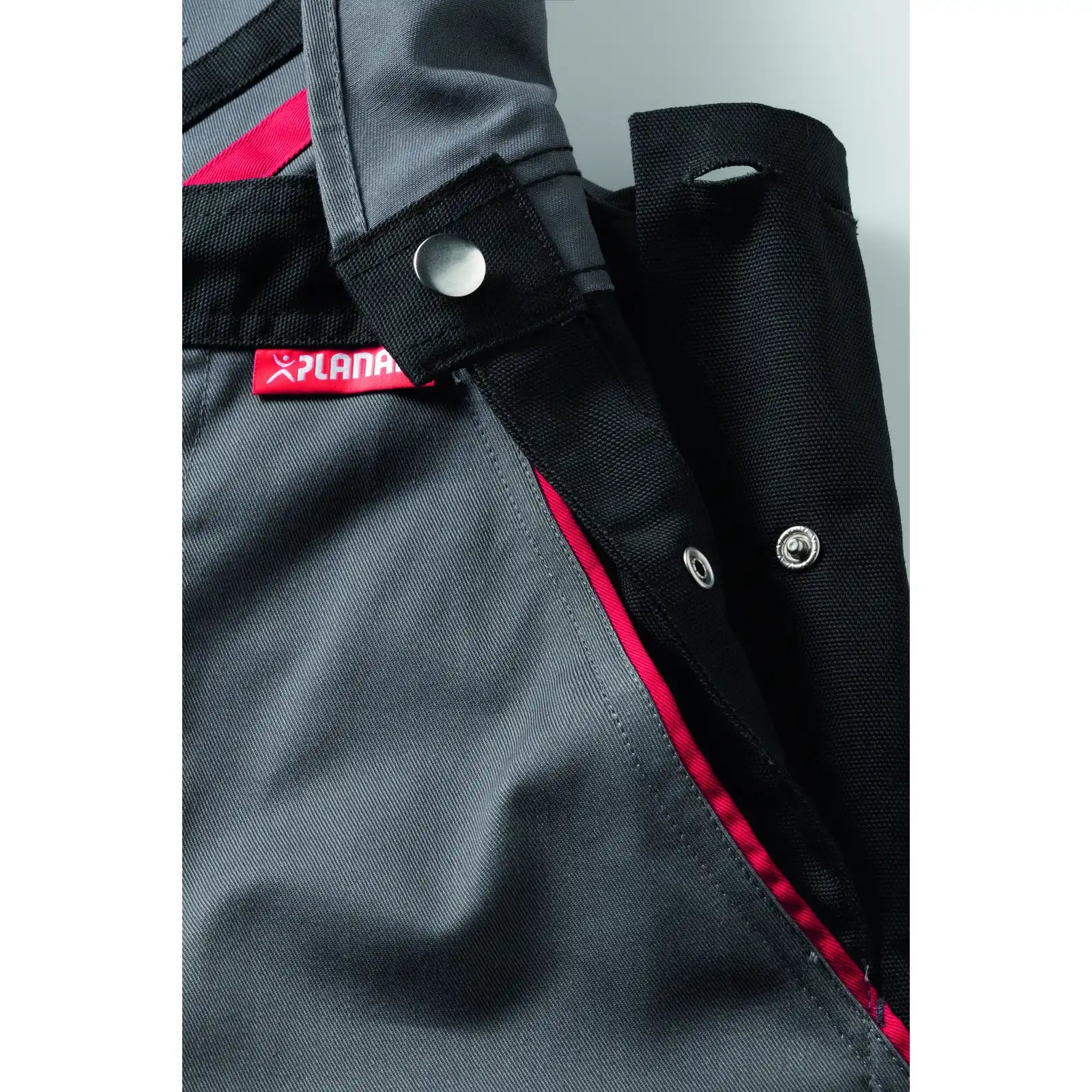 Planam Highline Latzhose kornblumenblau/marine/zink 102 kornblumenblau/marine/zink - Extra Detailbild