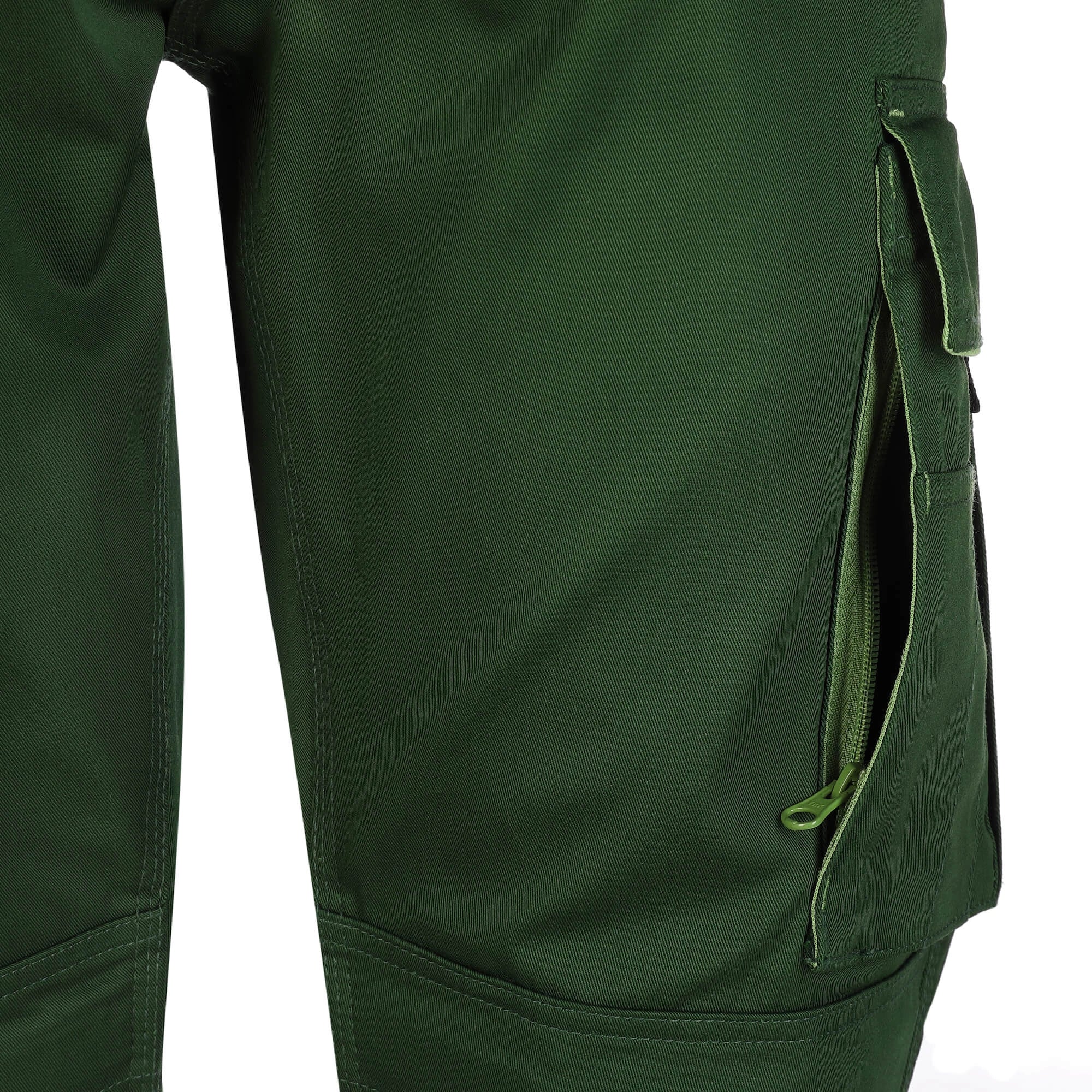 TMG Finesse Work trousers green - Hose grun-03