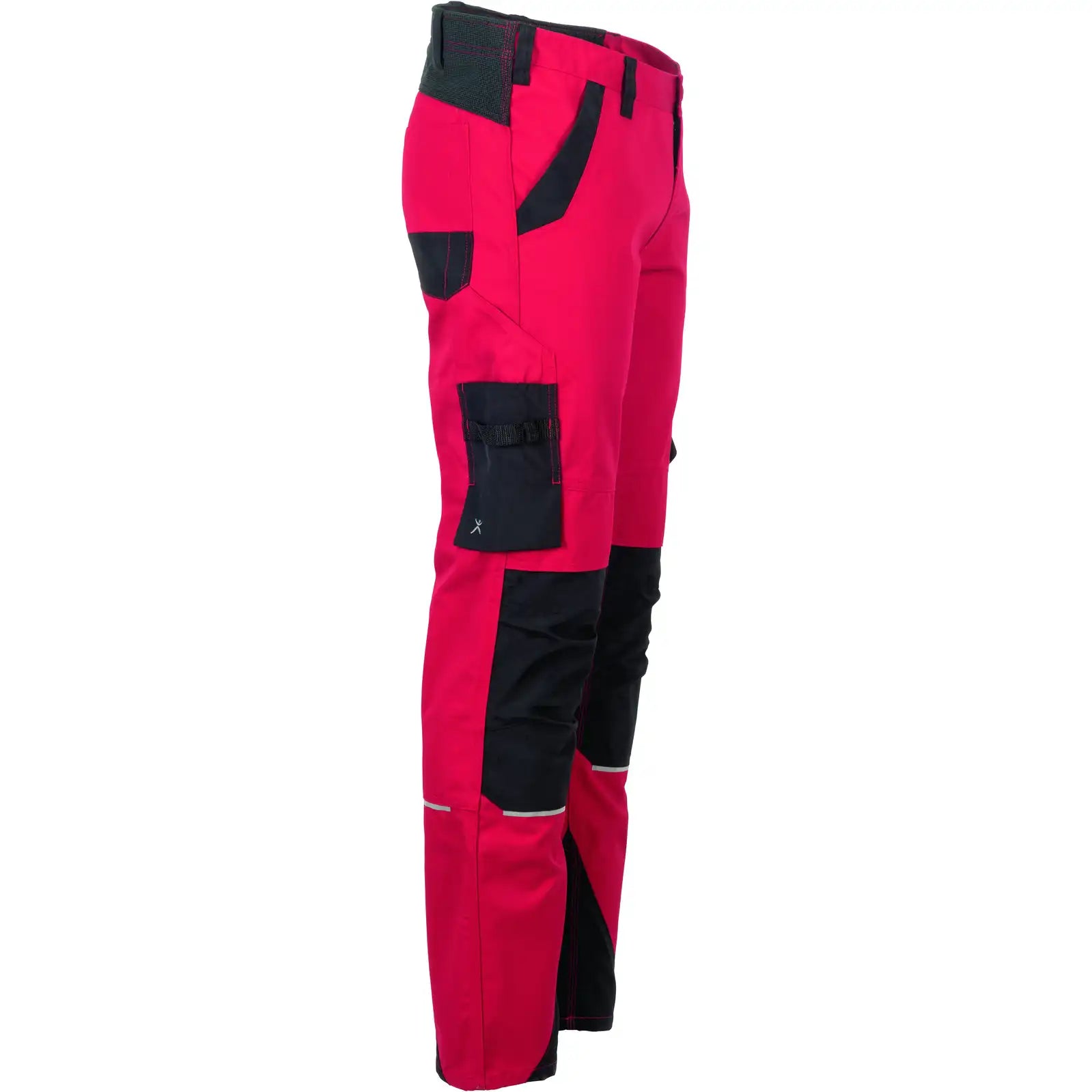 Planam Norit Herren Bundhose rot/schwarz 102 rot/schwarz - Produktbild ohne Model