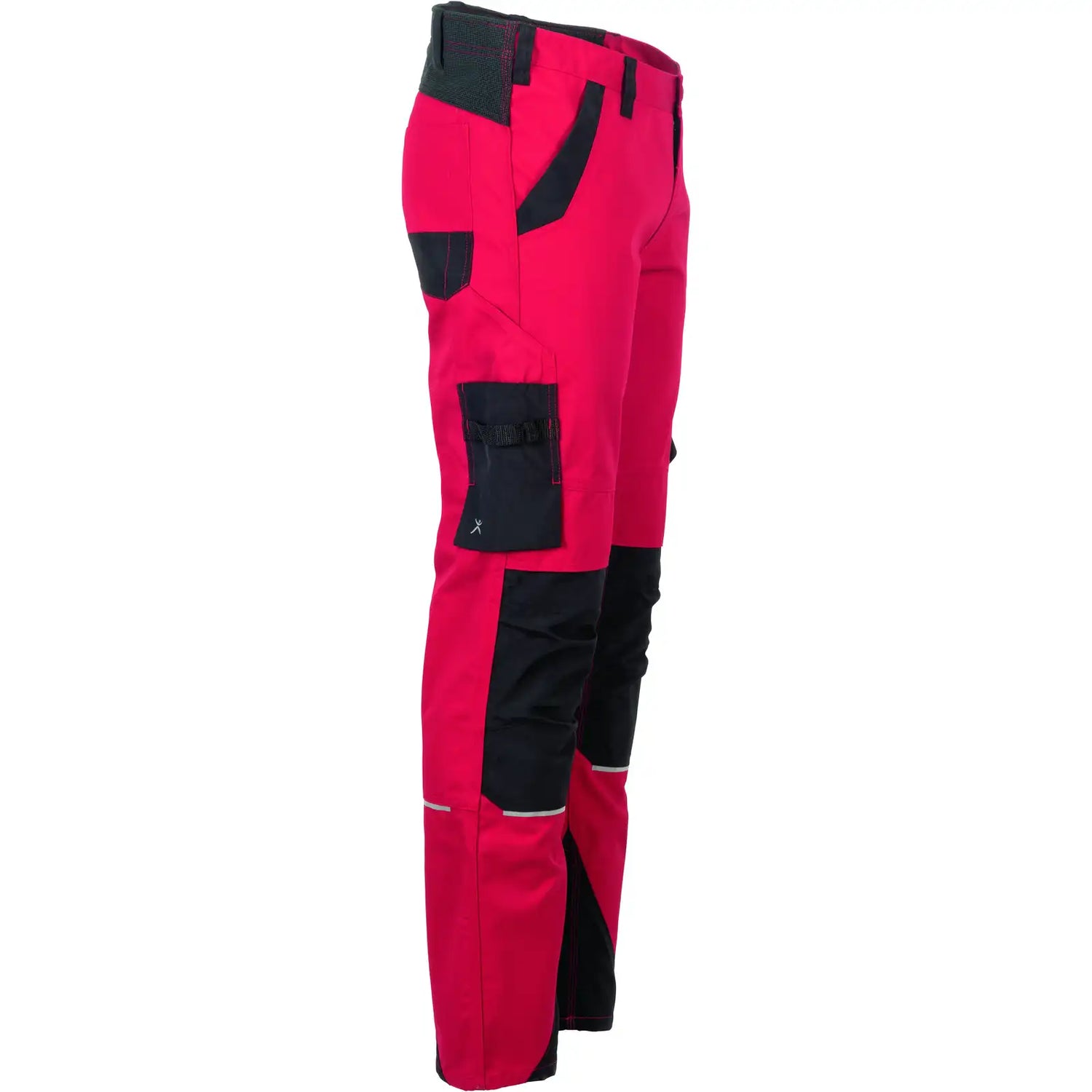 Planam Norit Herren Bundhose rot/schwarz 102 rot/schwarz - Produktbild ohne Model