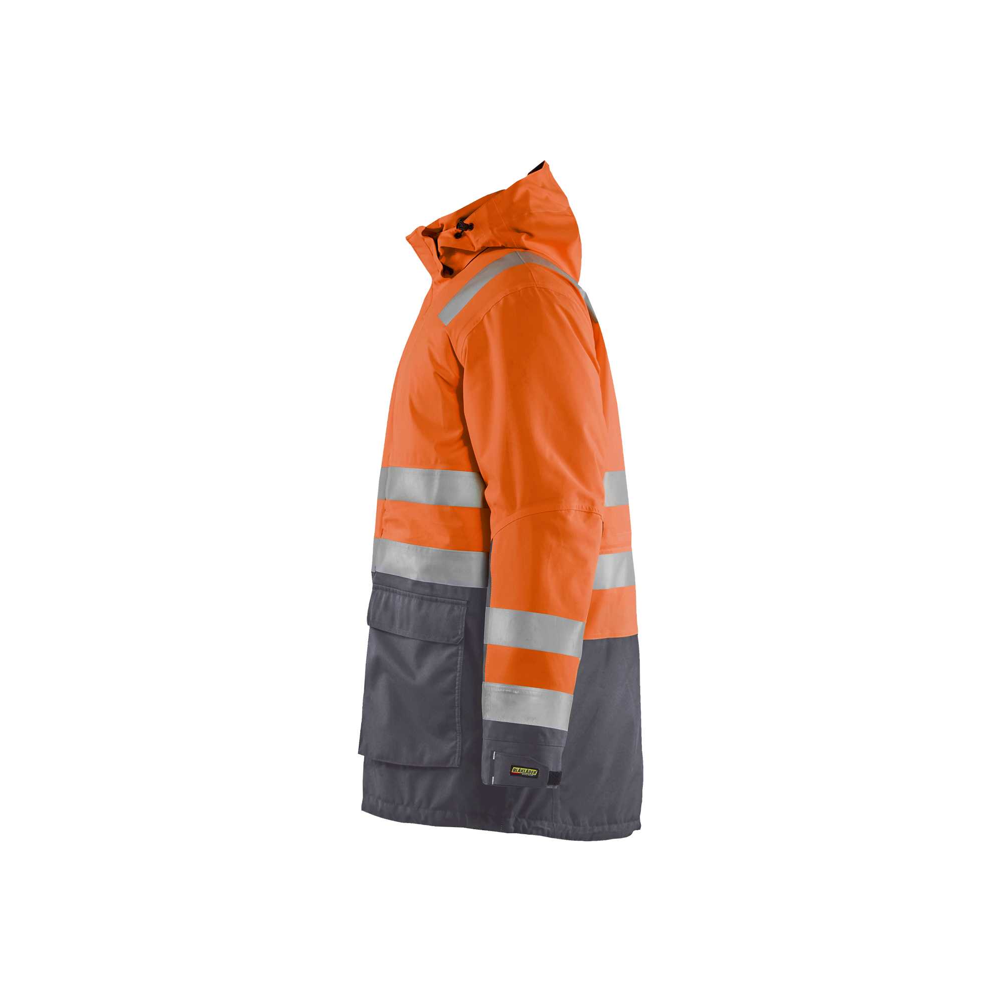 BLAKLADER 44951987 Winter Parka Hi vis Hi Vis Reflective Parka Work Jacket MEN - Waterproof