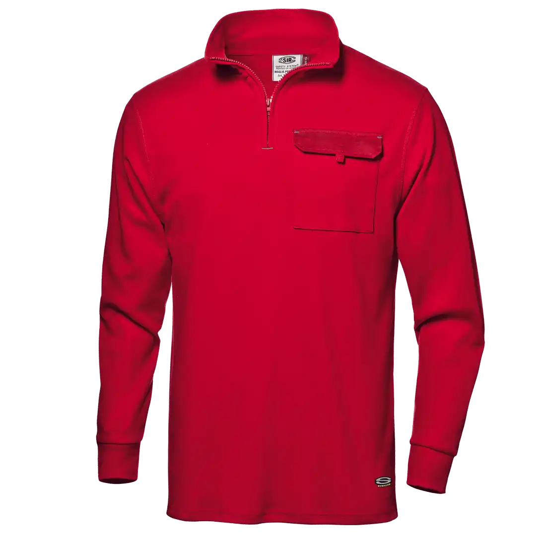 SIR SAFETY ZARA polo Long Sleeve Work Polo MEN - 60% Cotton 40% Polyester