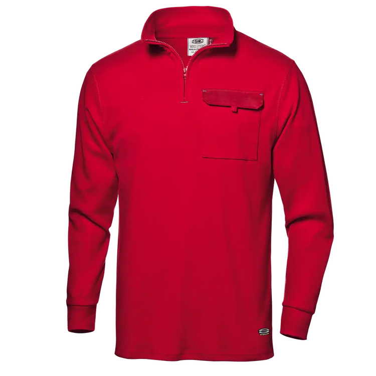 SIR SAFETY ZARA polo Lange Mouw Werkpolo HEREN - 60% Katoen 40% Polyester