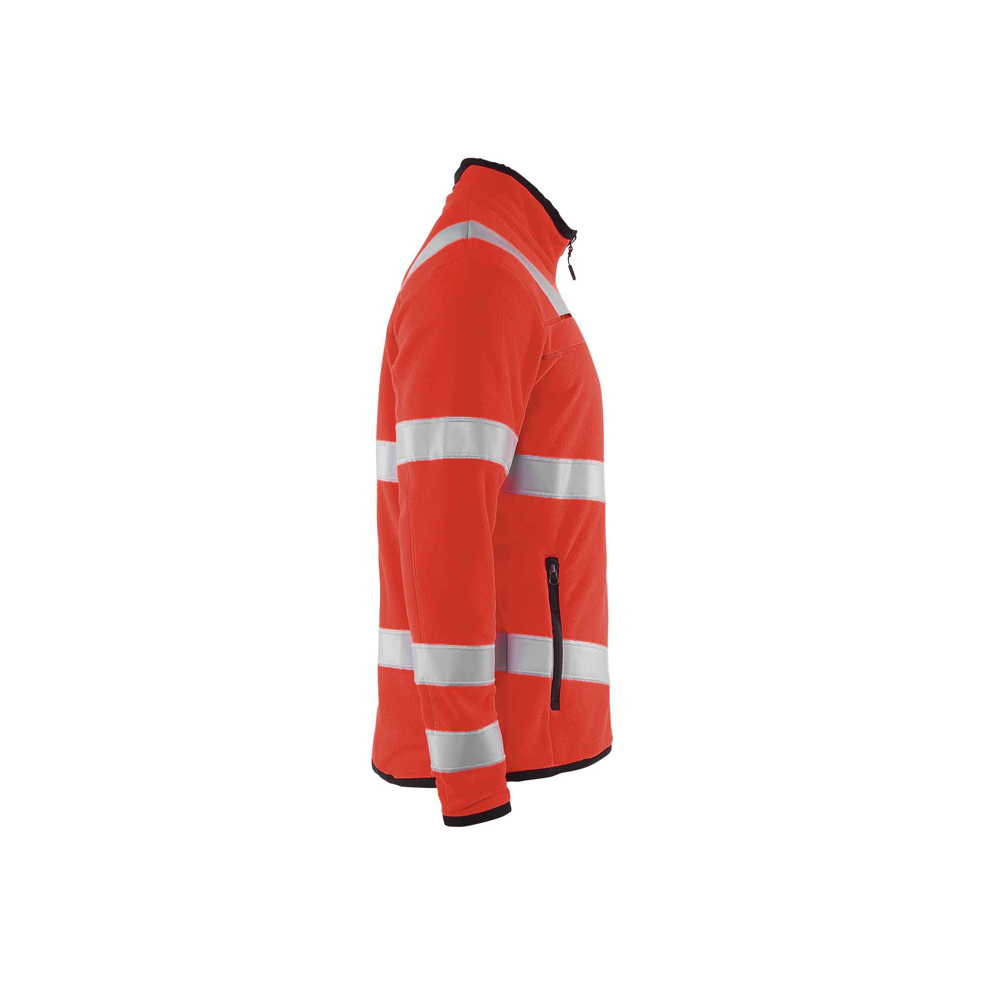 BLAKLADER 49411010 Hi Vis Microfleece Jacket Work Jacket MEN - Antipilling