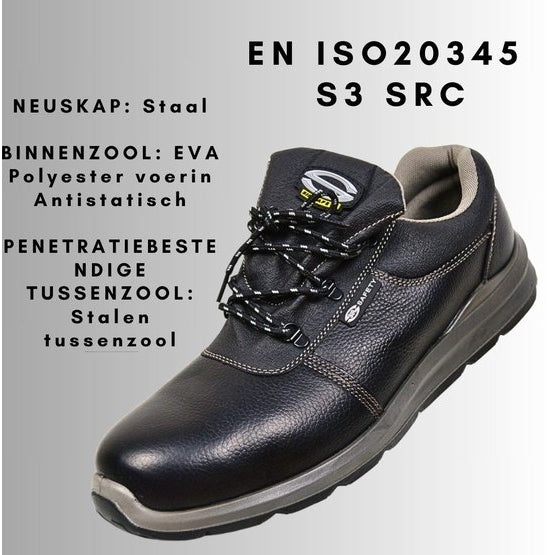 BOYER Safety Shoe - S3 - Steel Toe Cap - Puncture-Resistant Midsole - Image 7