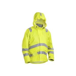 BLAKLADER 43032009 Vlamvertragend regenjack Hi Vis Reflecterende Werkjas HEREN - Waterdicht
