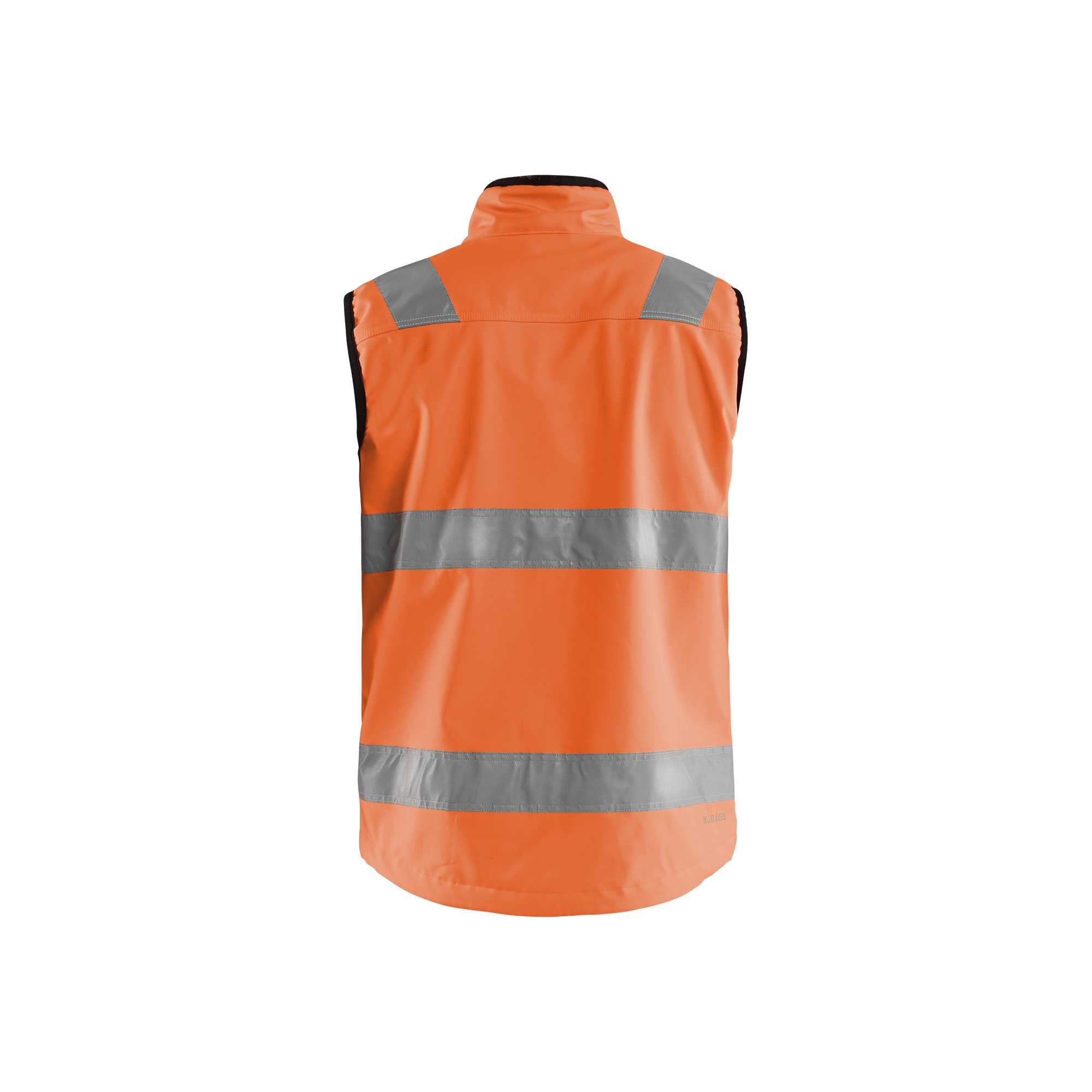 BLAKLADER 30492517 HI VIS SOFTSHELL VEST Hi Vis Reflective Work Softshell Vest MEN - Waterproof