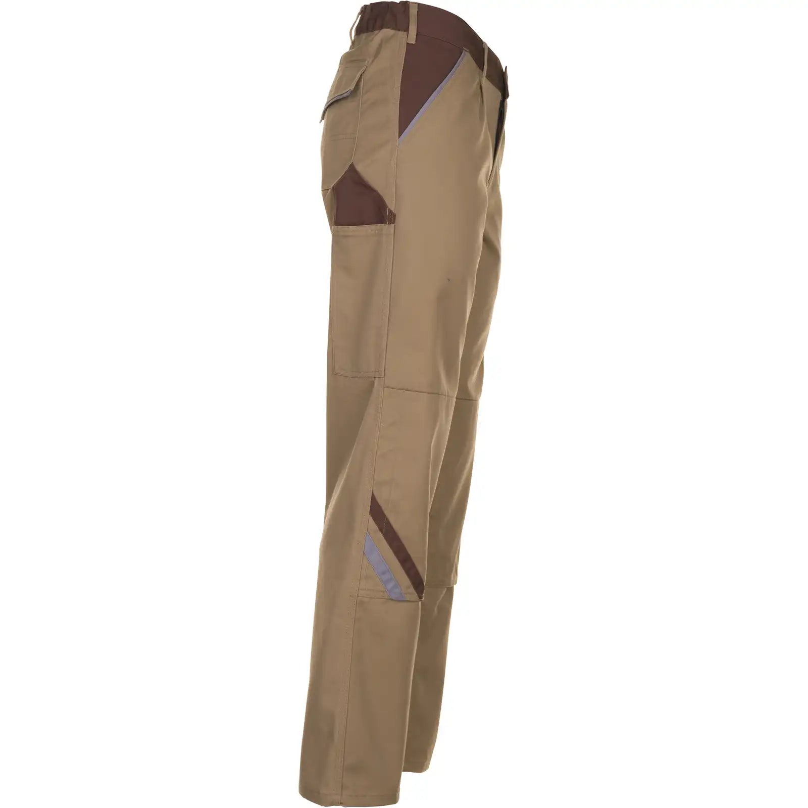 Planam Highline Bundhose khaki/braun/zink 102 khaki/braun/zink - Produktbild ohne Model